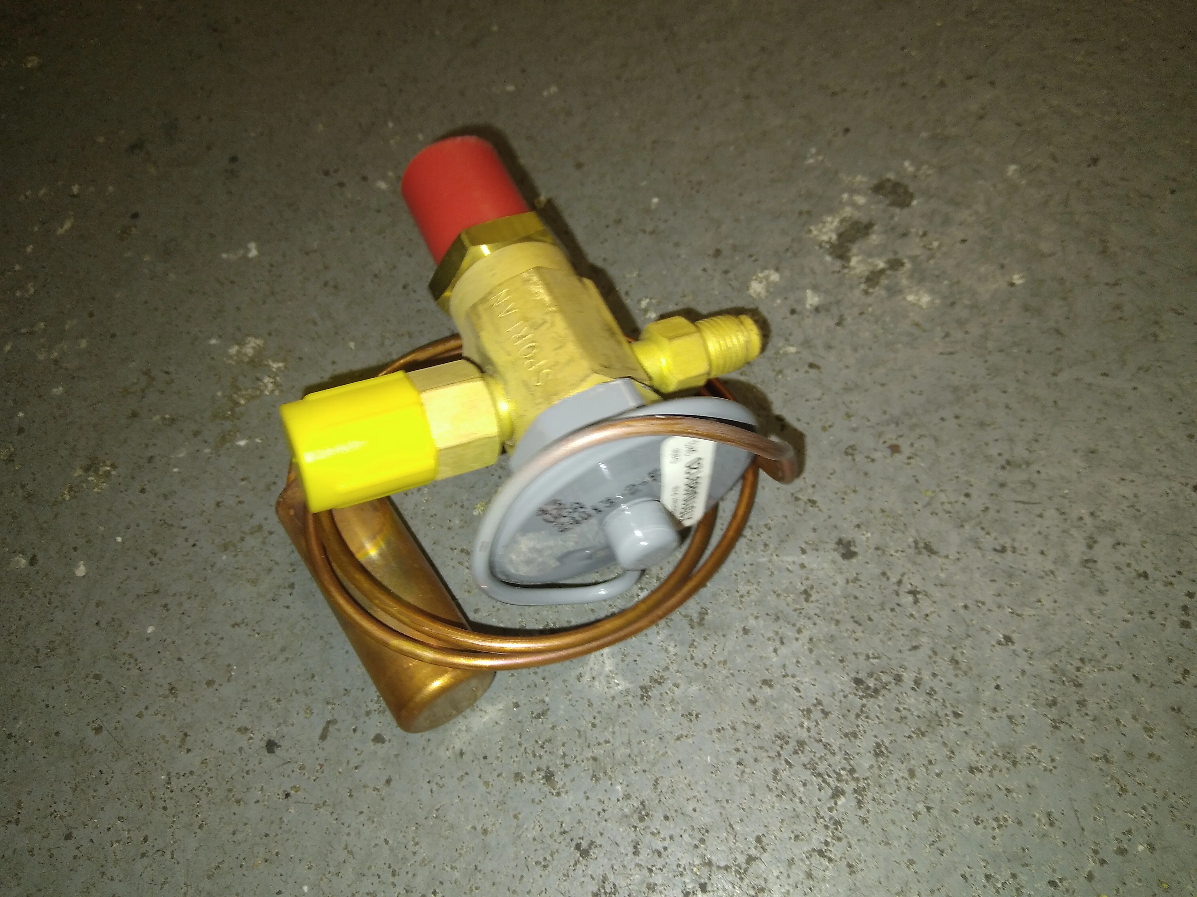 2 Ton Adjustable External Thermal Expansion Valve w/1/4" ODF External Bleed Port Equalizer R-22 - Image 6
