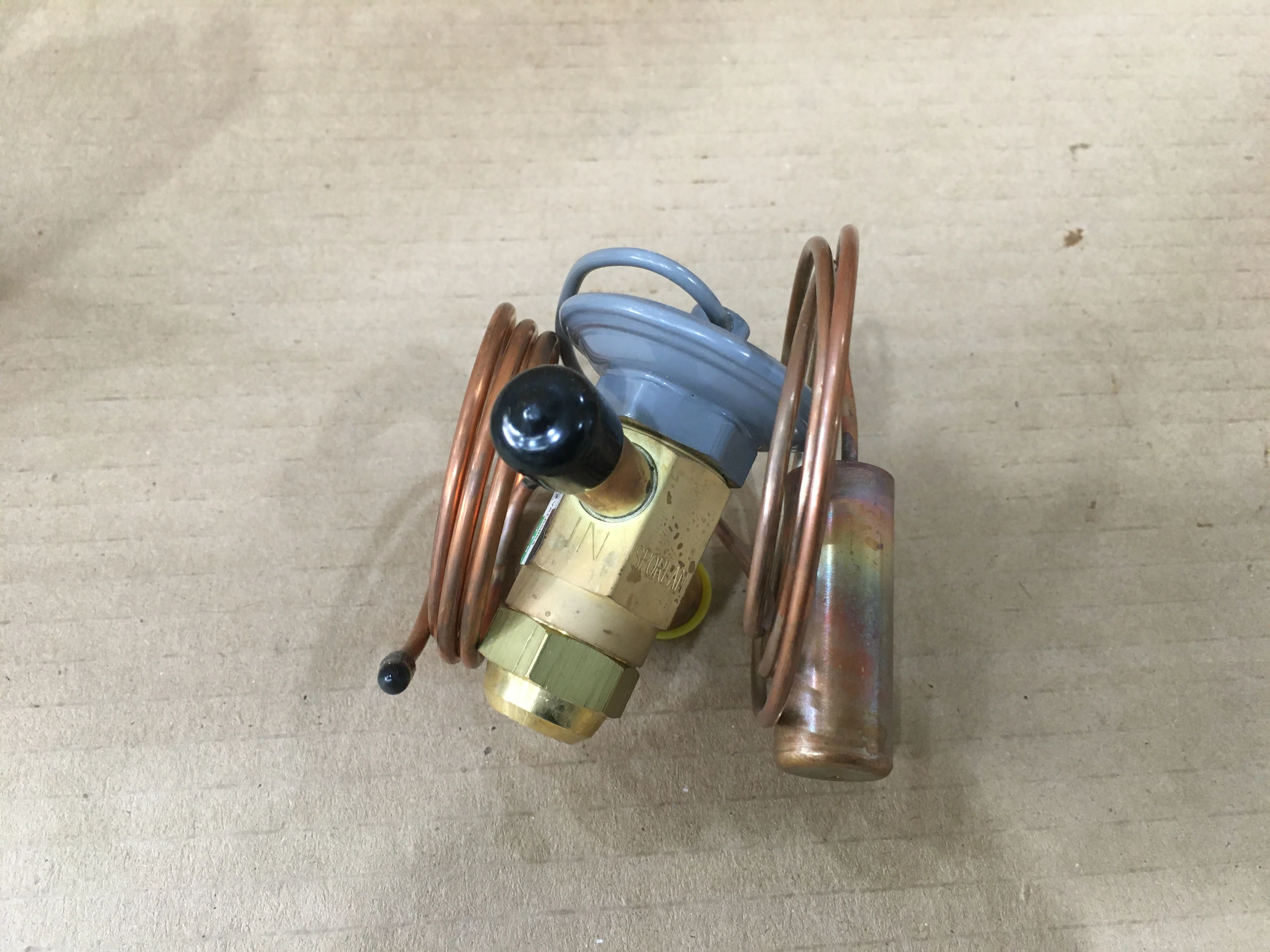 2 Ton Adjustable External Thermal Expansion Valve w/1/8"ODF External Bleed Port Equalizer R-22