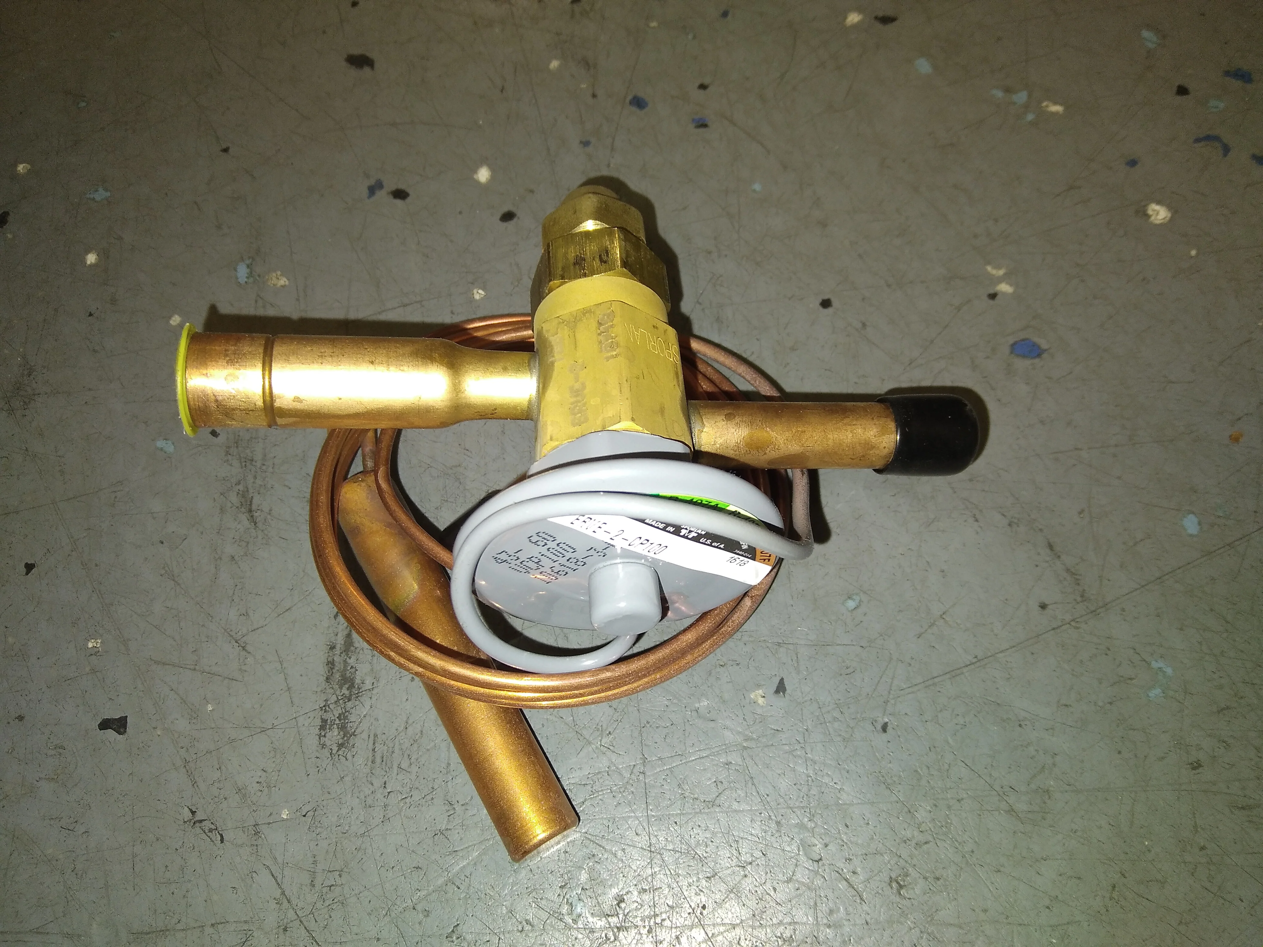 2 Ton Balanced Port Design Thermostatic Expansion Valve w/30" Capillary R-22 - Image 3