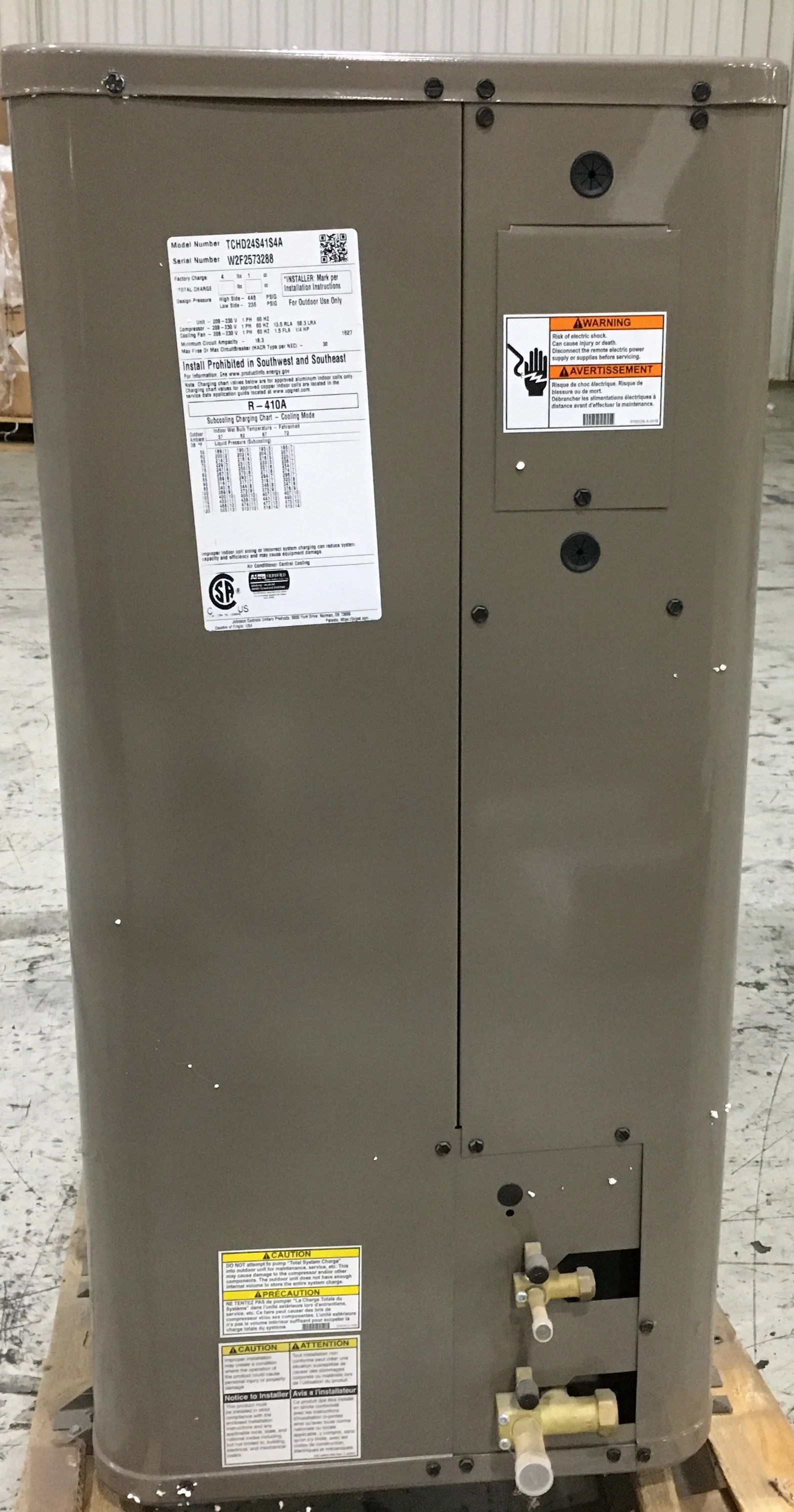 2 TON HORIZONTAL SPLIT-SYSTEM AIR CONDITIONER 208-230/60/1 R410A 13 SEER - Image 5