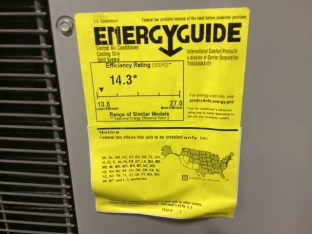2 Ton Inverter Split-System Communicating Air Conditioner 208-230/60/1 R410A 19 SEER - Image 5