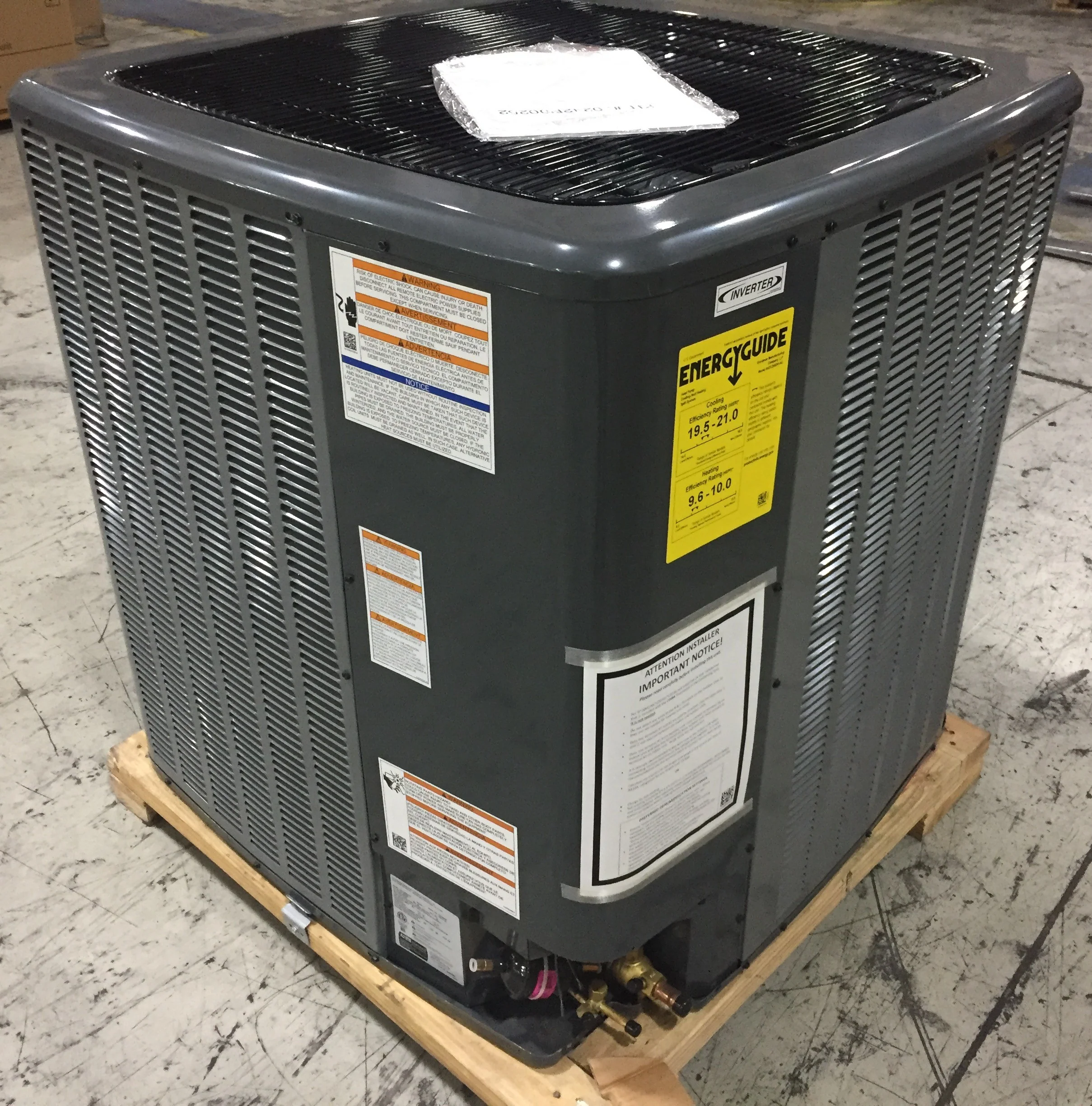 2 Ton Inverter Split-System Communicating Heat Pump 208-230/60/1 R410A 20 SEER - Image 2