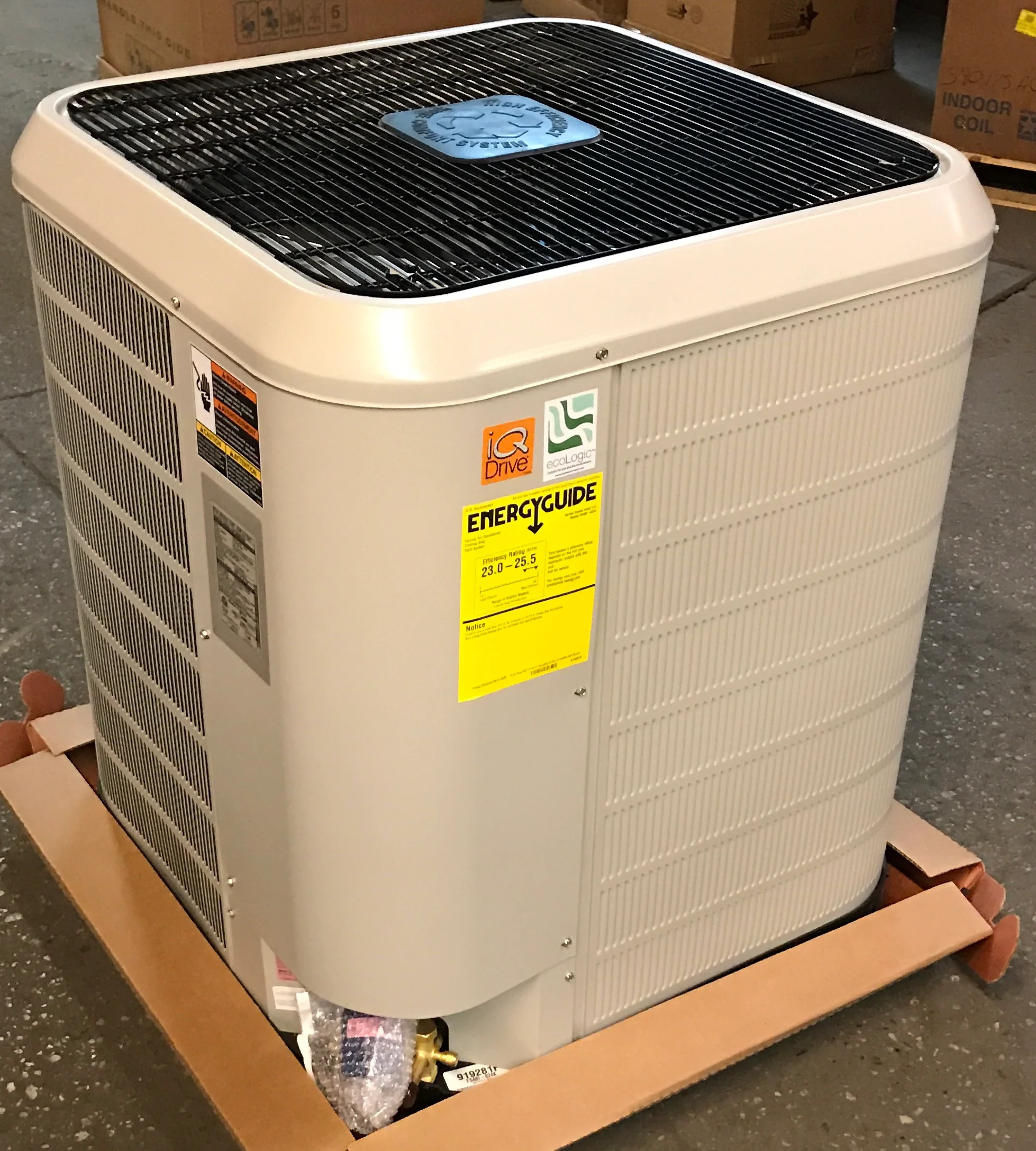 2 Ton IQ-Drive Communicating Split-System Air Conditioner; 24.5 SEER, 208-230/60/1, R-410A - Image 3