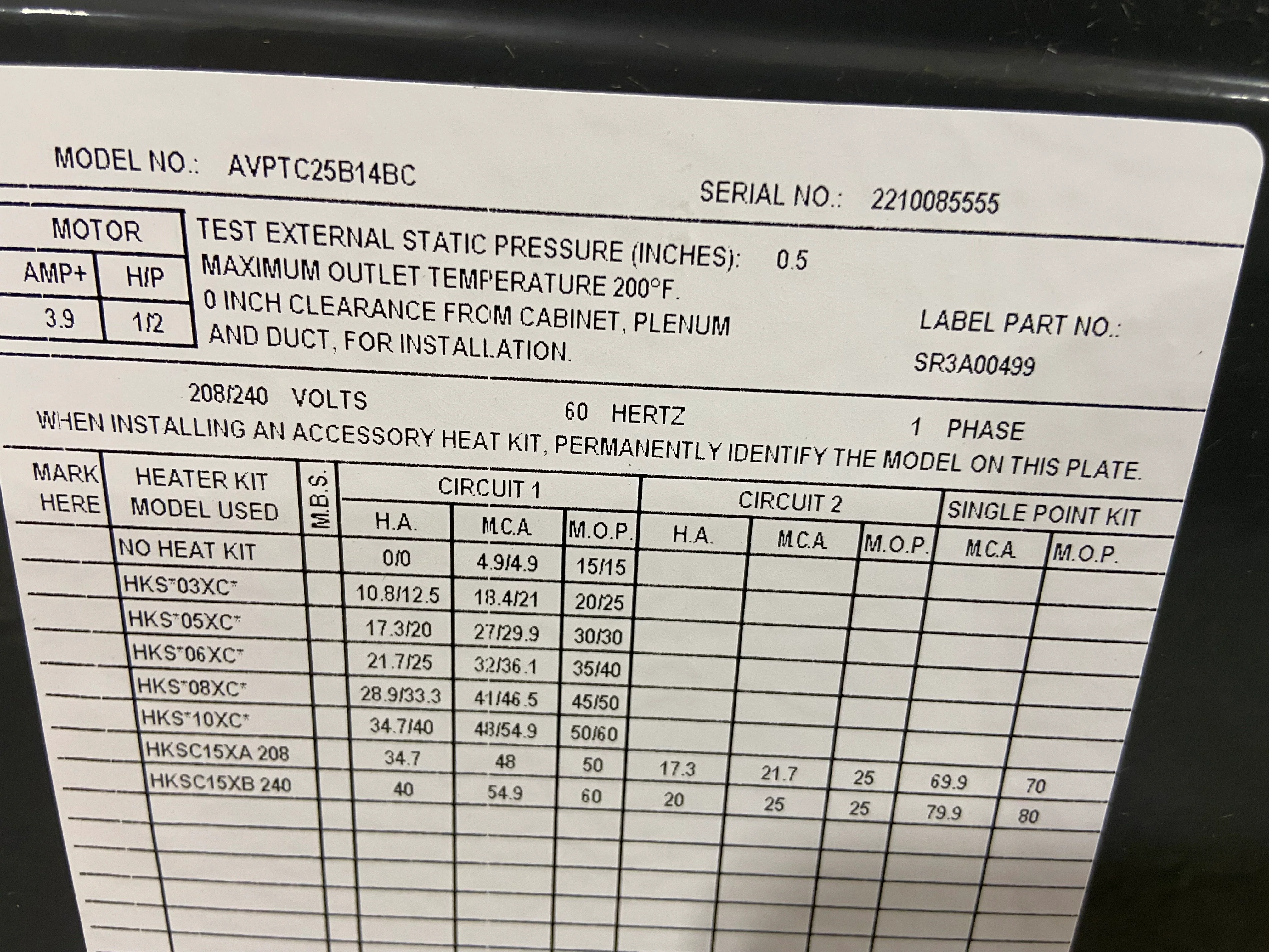 2 Ton Multiposition Variable-Speed ECM Communicating Compatible Air Handler 208-230/60/1 R-410A - Image 2
