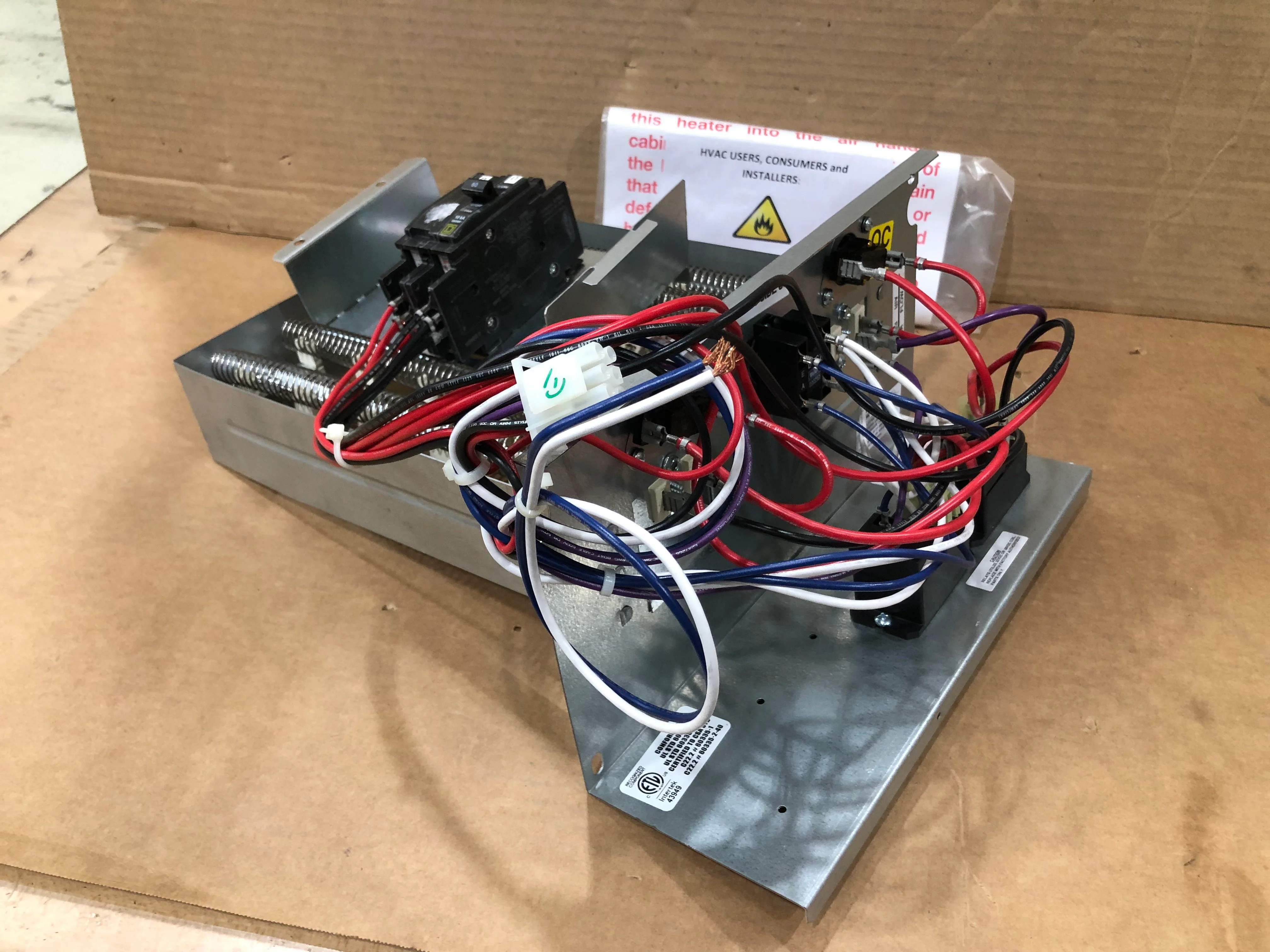 2 Ton SS Comm Compatible AC 16 SEER2, 2.5 Ton Multiposition Air Handler and 8 kW Electric Heat Kit - Image 6