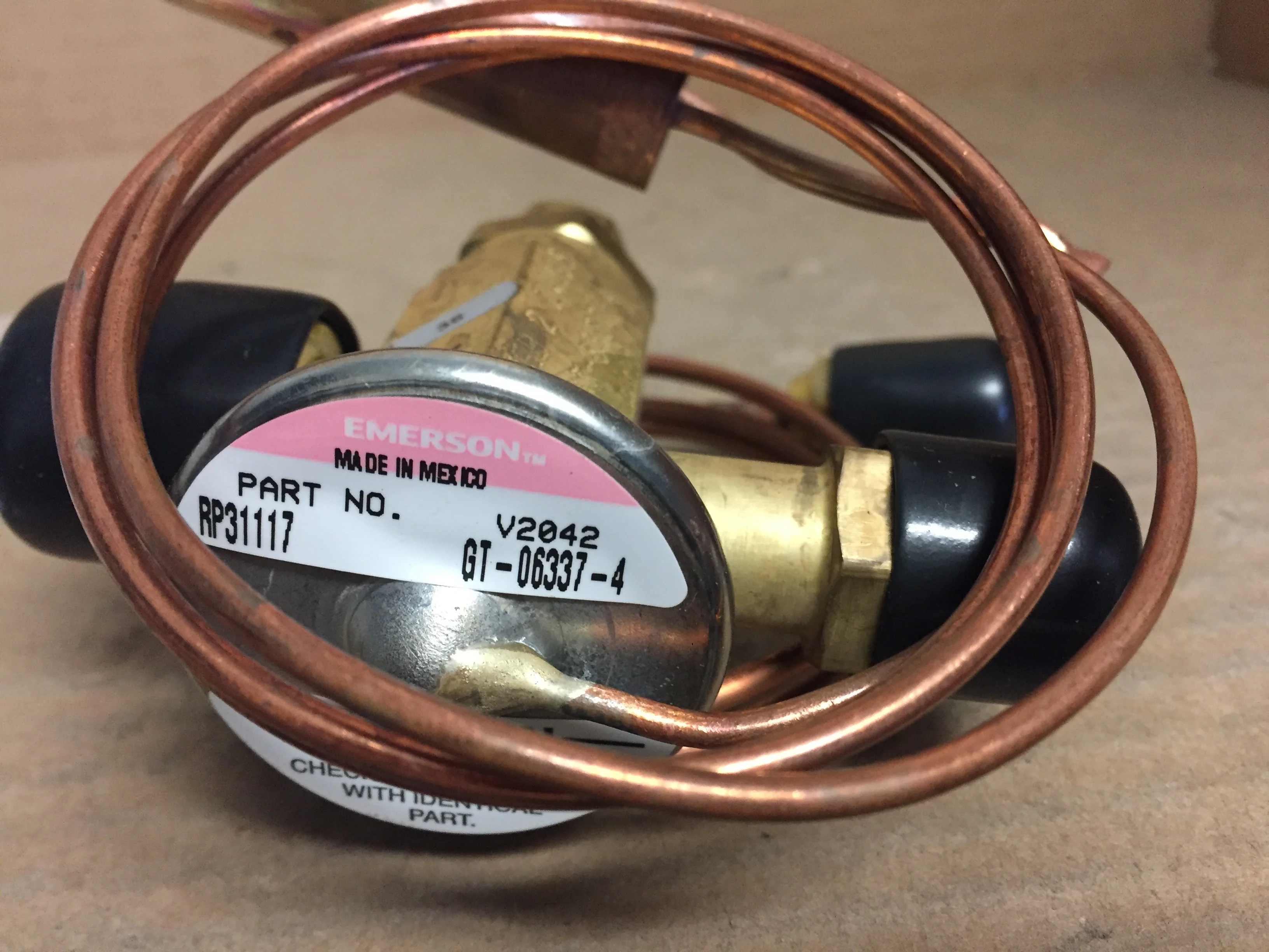 2 Ton Thermal Expansion Heat Pump Valve R-410A - Image 2