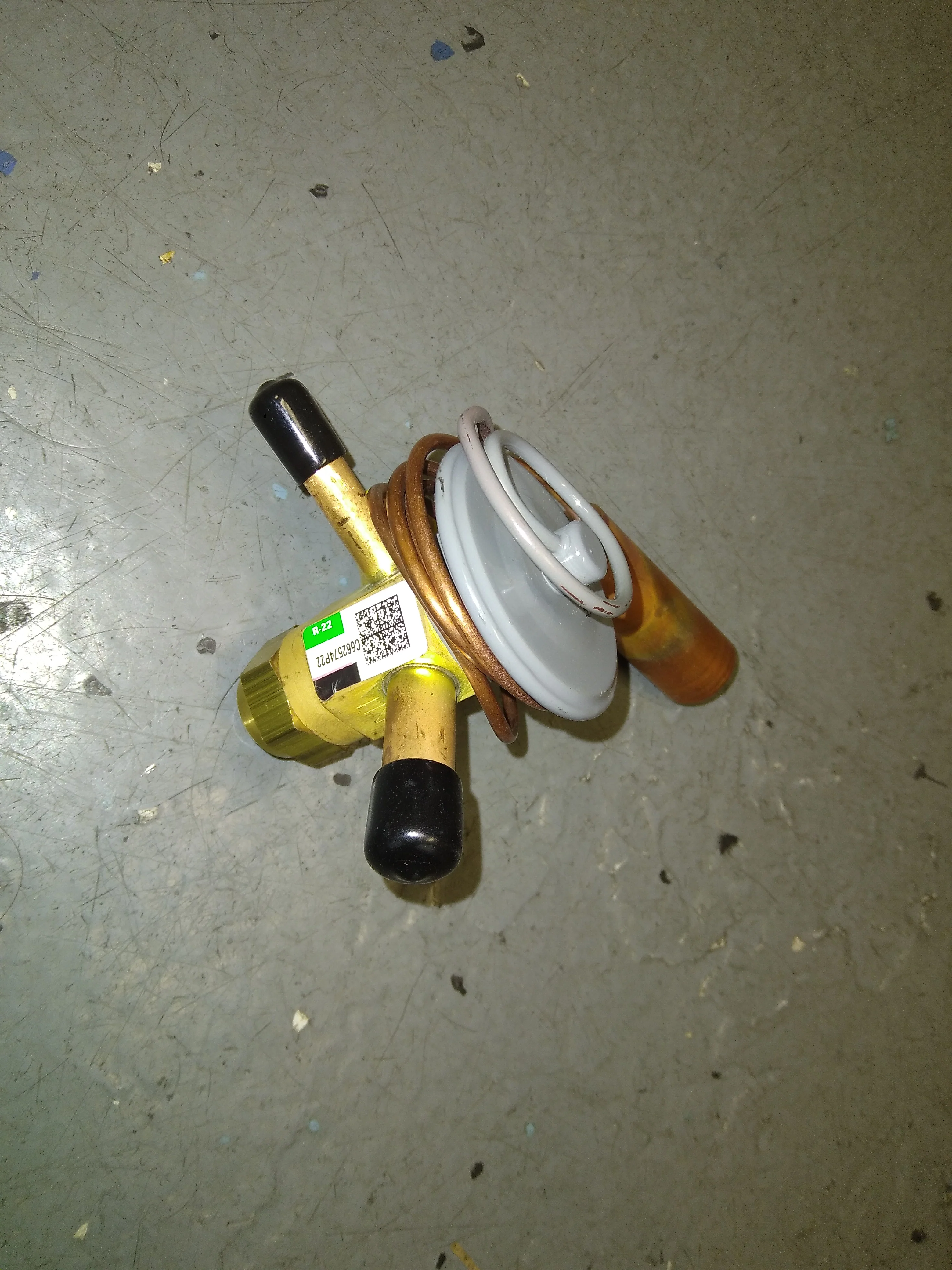 2 Ton Thermostatic Expansion Valve w/24" Capillary R-22