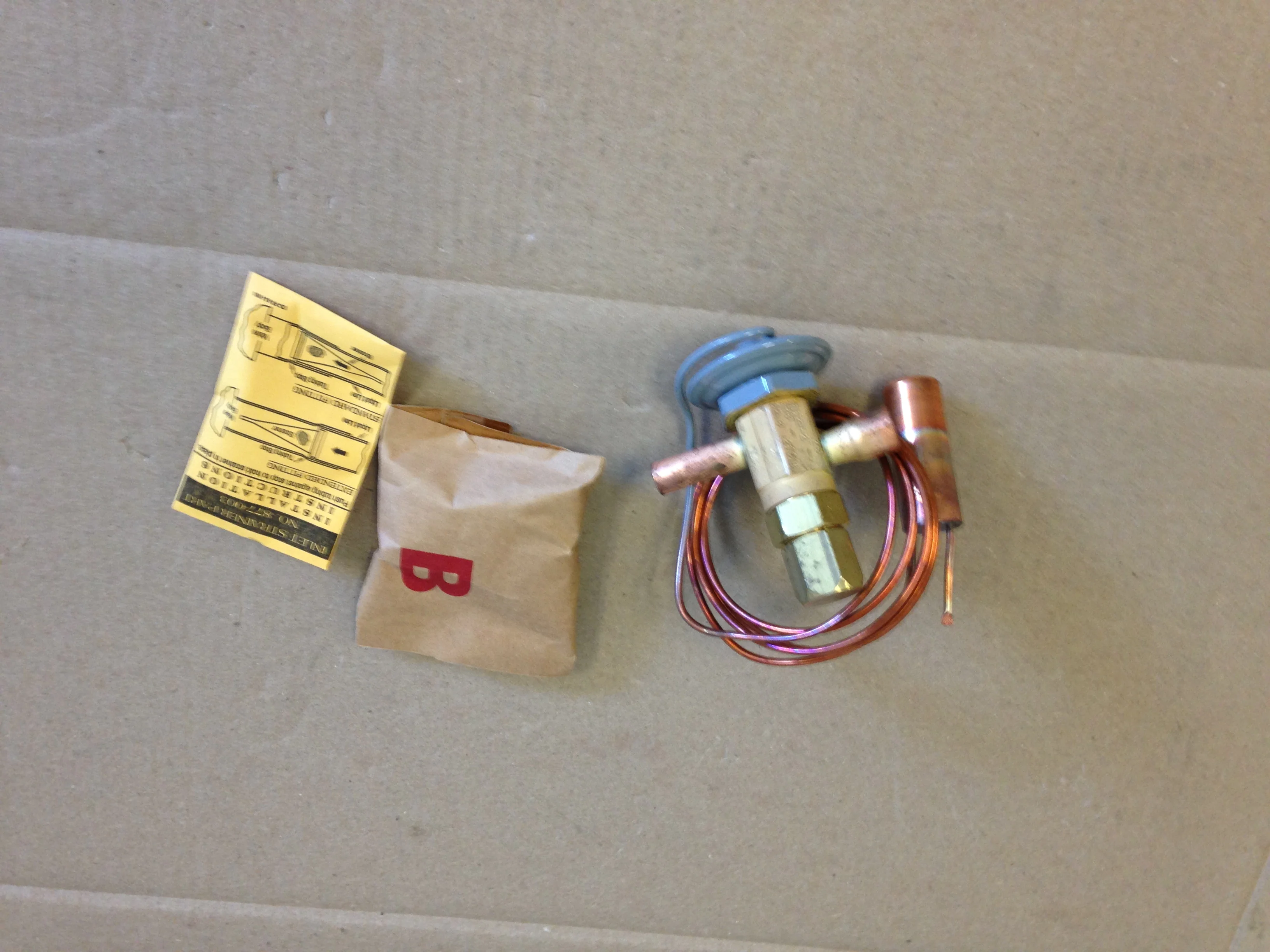 2 Ton Thermostatic Expansion Valve, 3/8 x 1/2" Sweat - Image 7