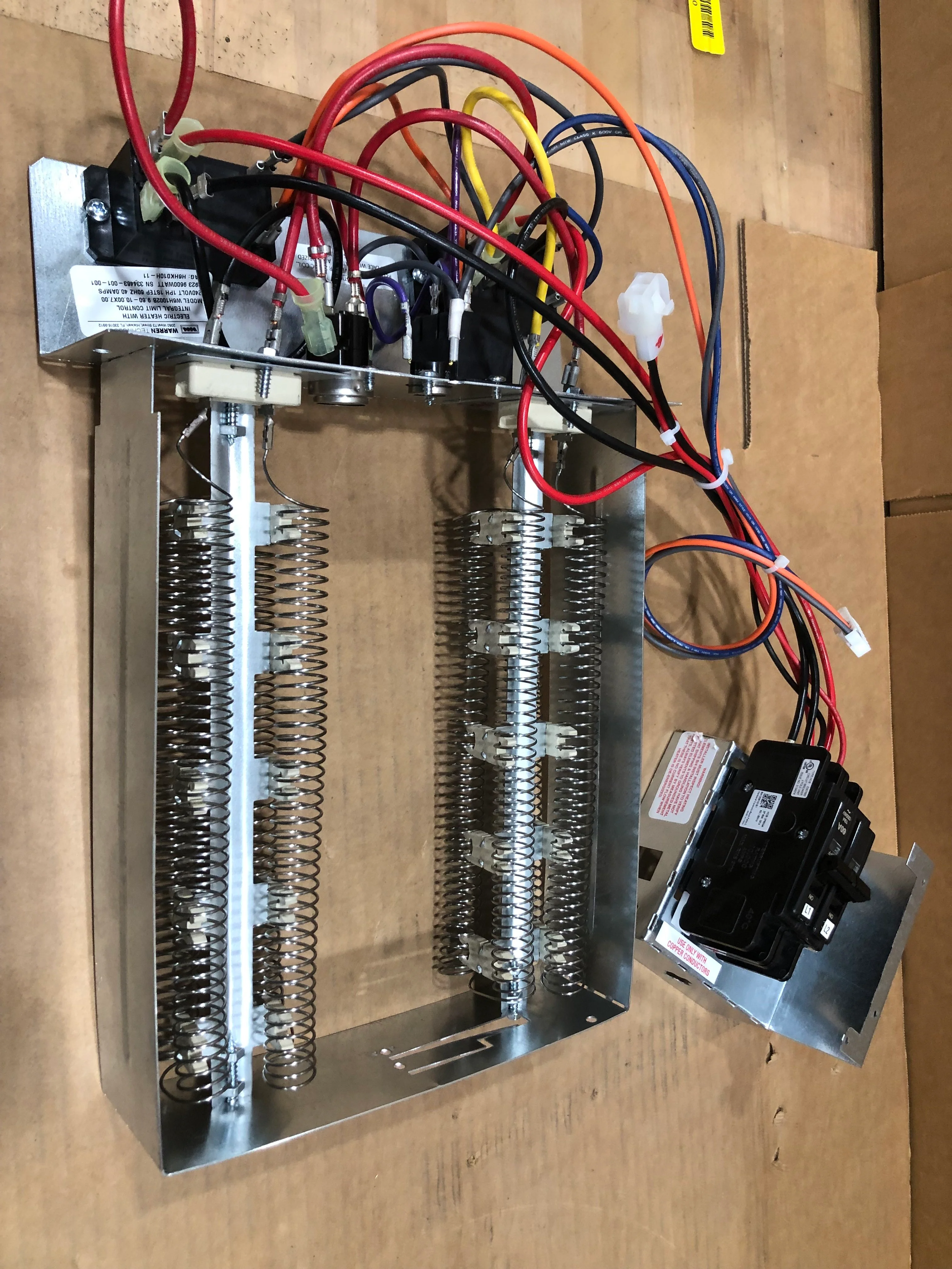 2 Ton Ult High Eff SS Heat Pump 19 SEER, 2 Ton Var Spd Up/Horz Fancoil 16 SEER, 9.6kW 240V W/Breaker - Image 4