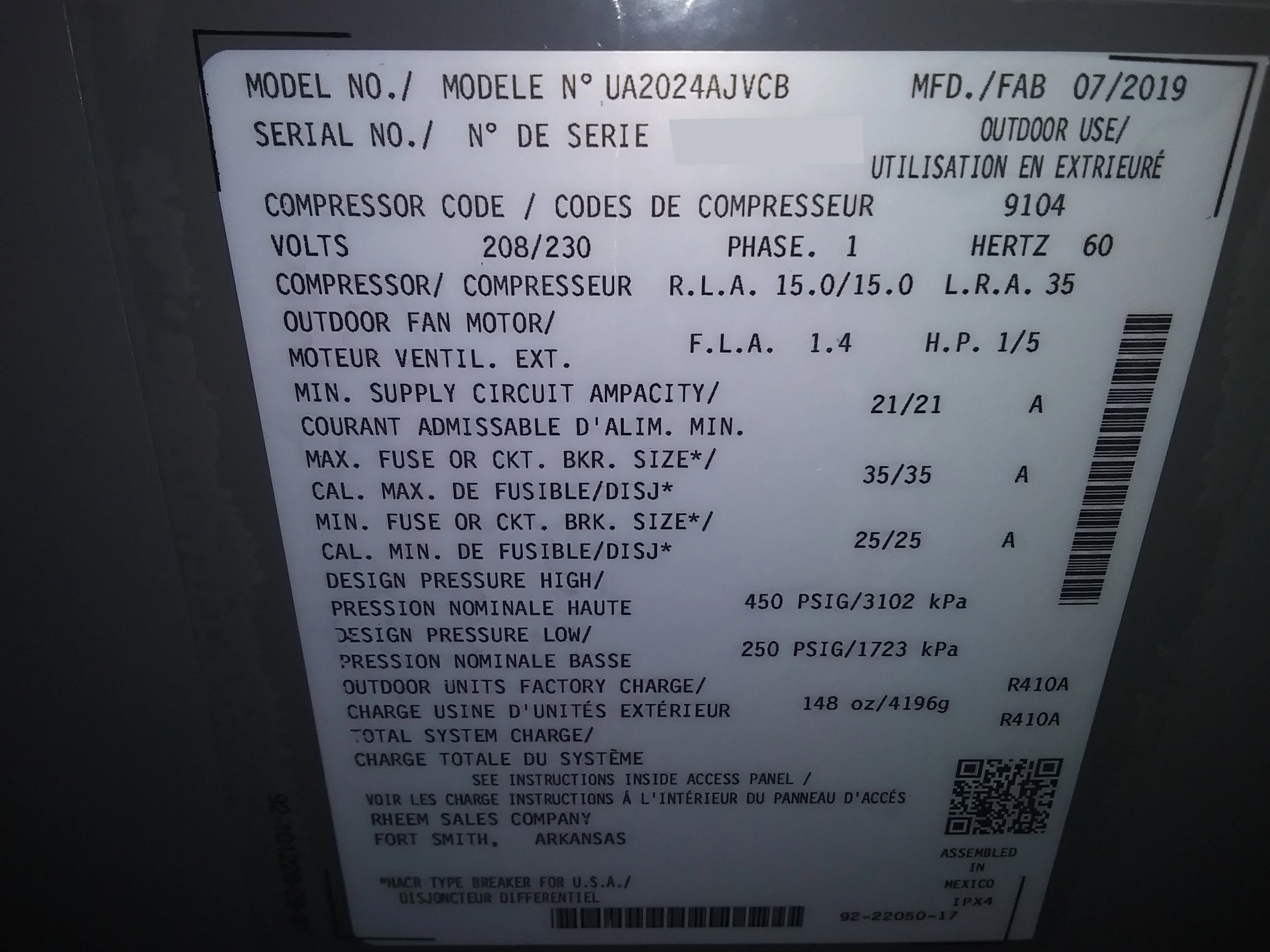 2 Ton Ultra" Series Communicating Variable Speed Inverter Split-System Air Conditioner - Image 3