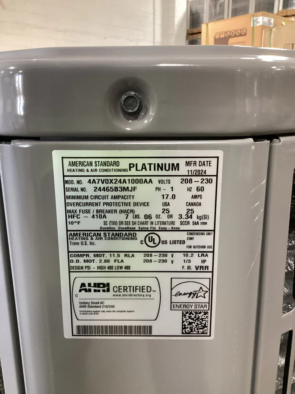 2 Ton Variable Speed Split-System Communicating Air Conditioner 208-230/60/1 R410A 20 SEER - Image 5