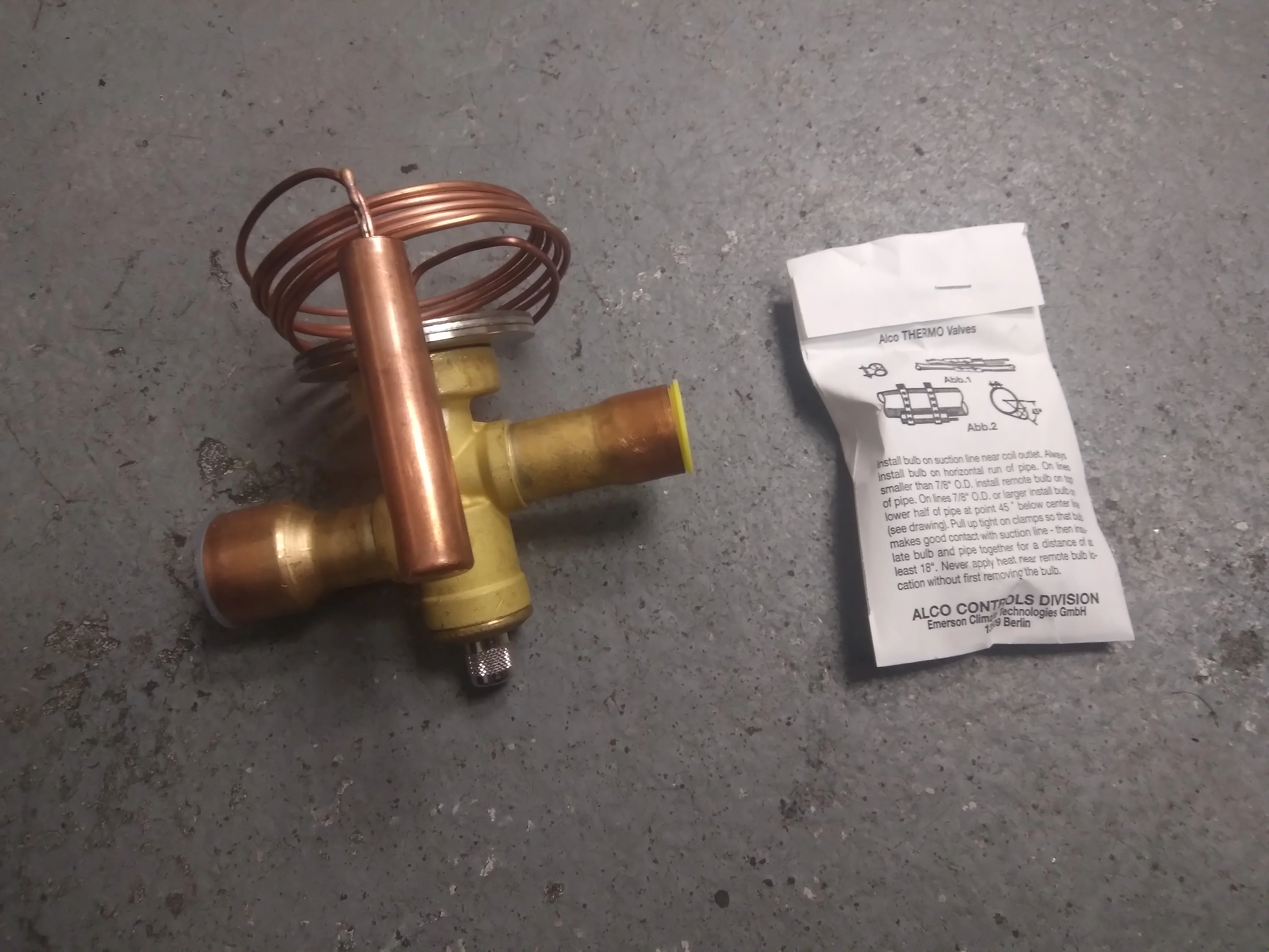20 Ton Thermostatic Expansion Valve With Adjustable Superheat R407C - Image 6