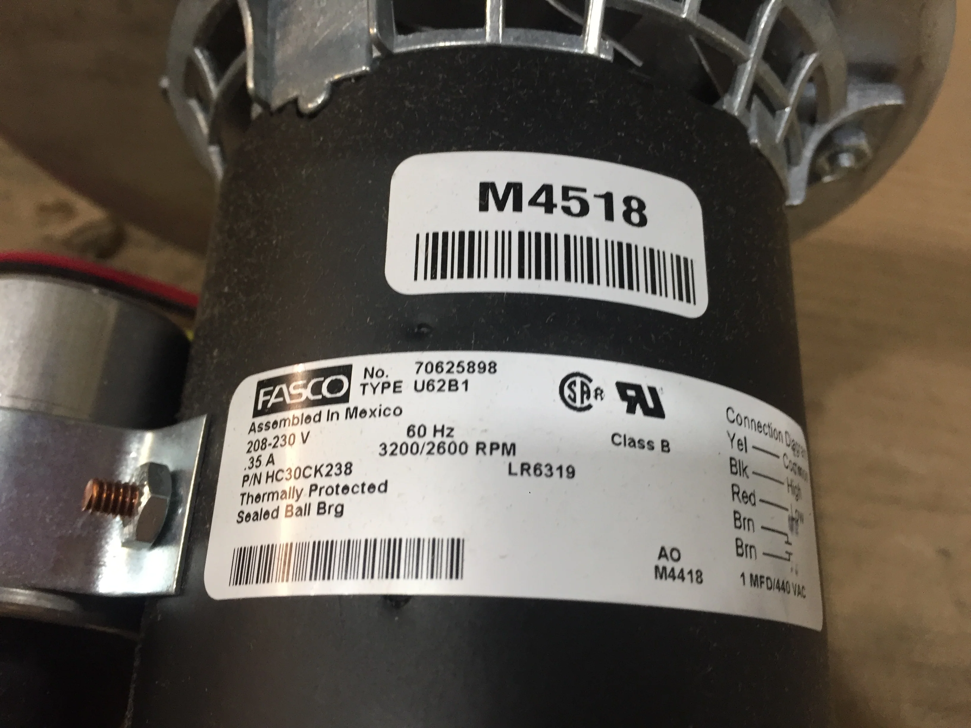 208/230 VOLT BLOWER INDUCER - Image 3