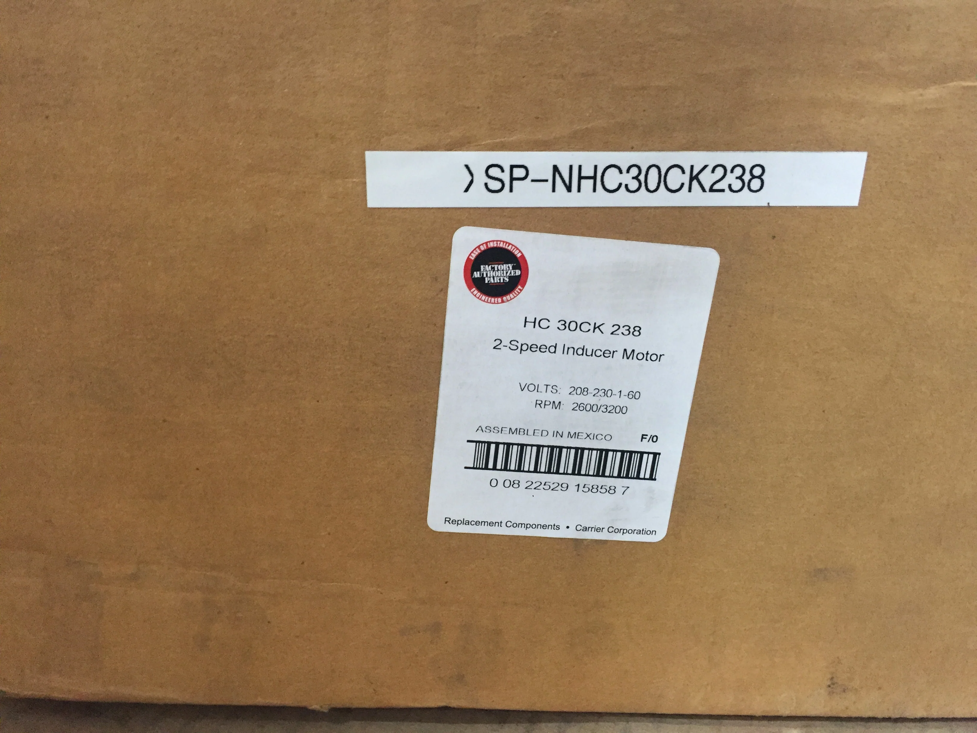 208/230 VOLT BLOWER INDUCER - Image 5