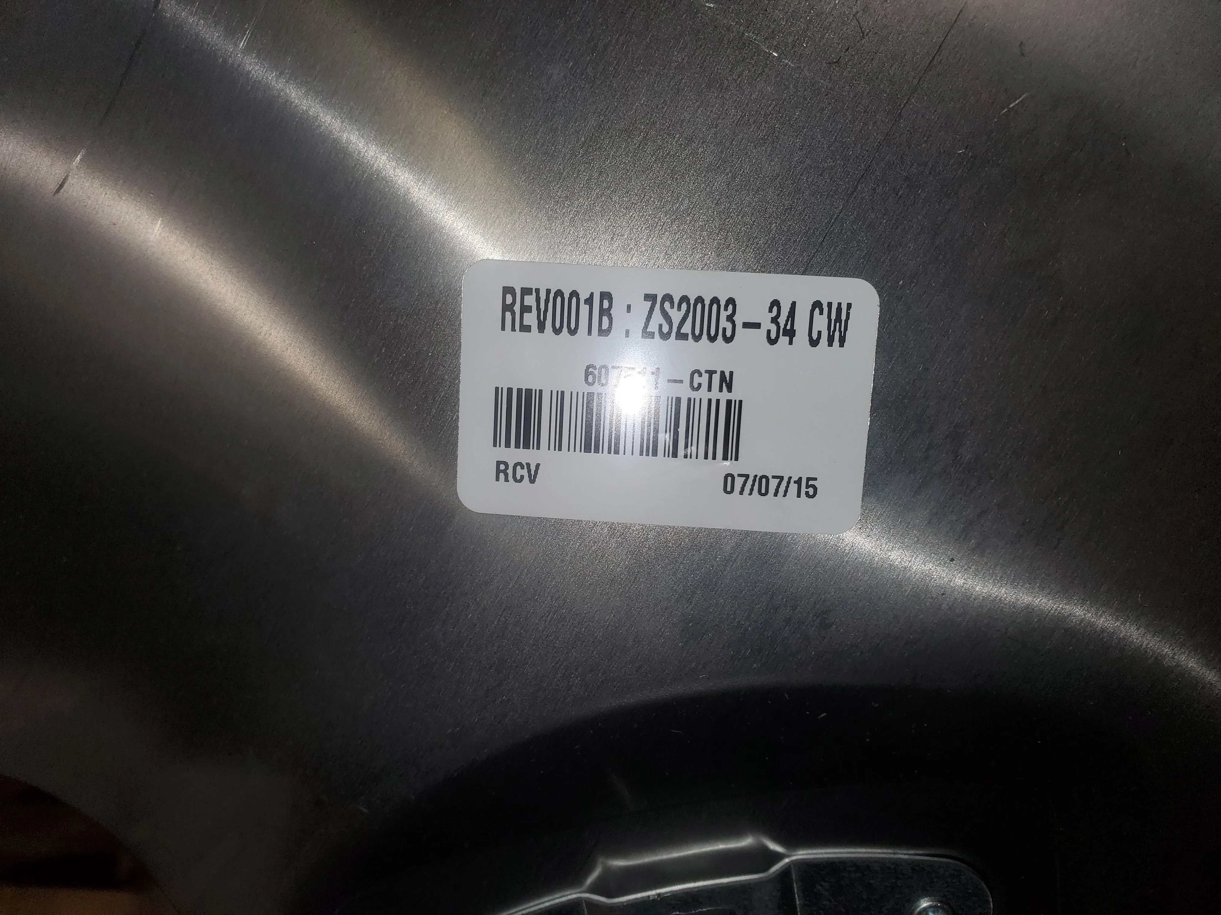 20Dia 1/2"Bore 3-Blade Fan Cw" - Image 3