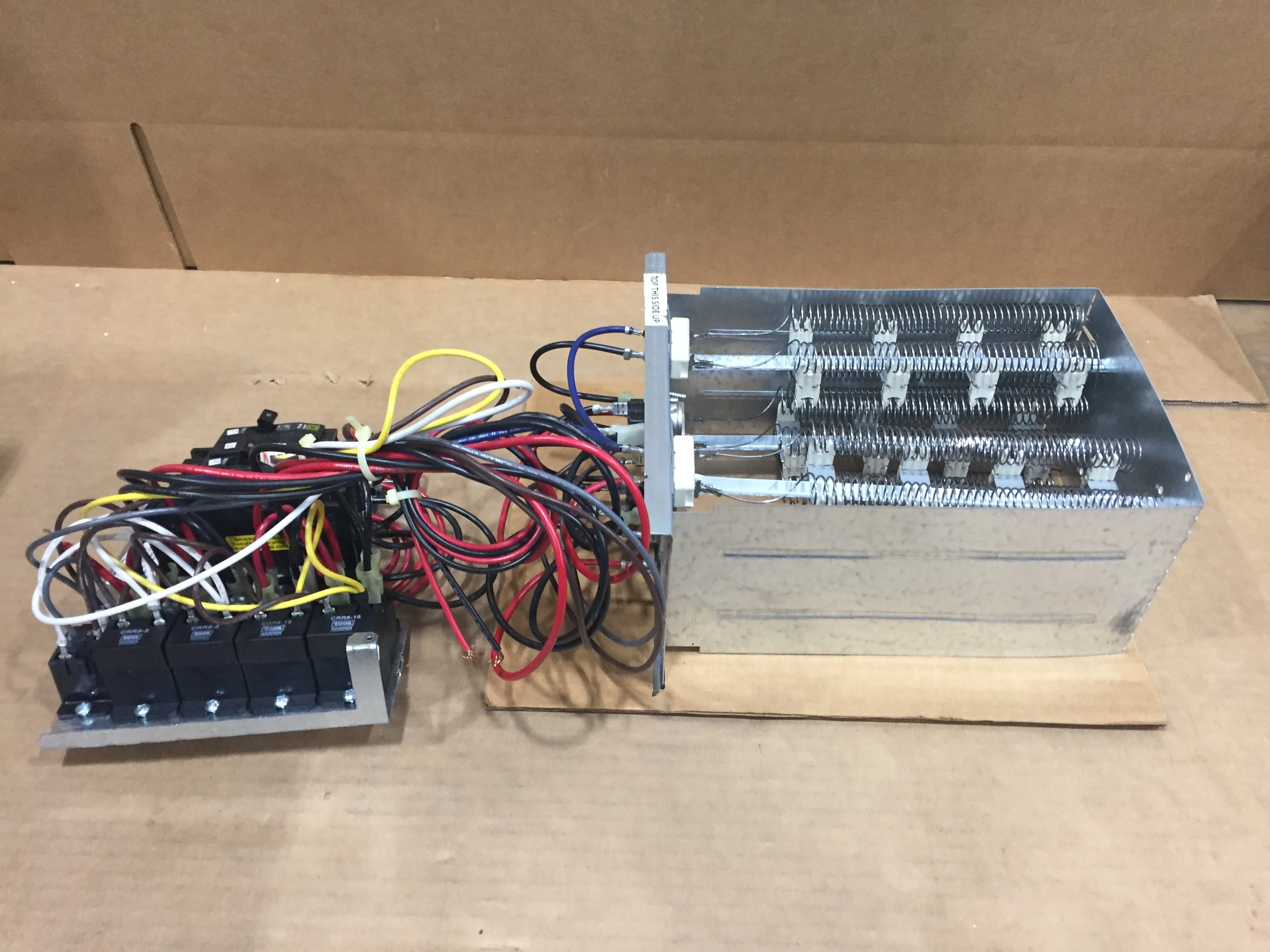 20 kW Electric Heat Kit w/Integral Limit Control, 240V, 60Hz, 1 Phase, 2 Pole Breaker