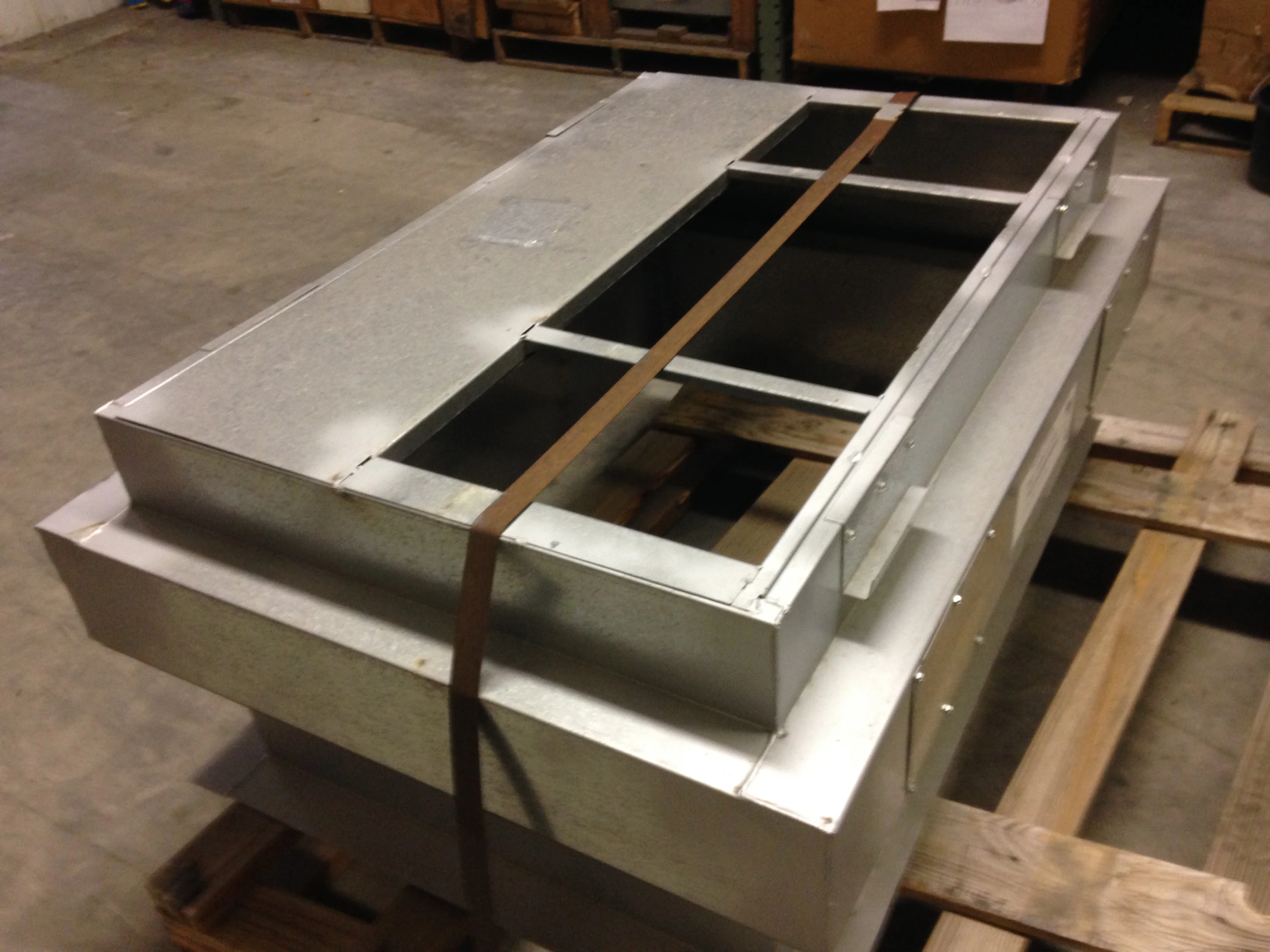 21" Tall Vibration ISO Roof Curb - Image 2