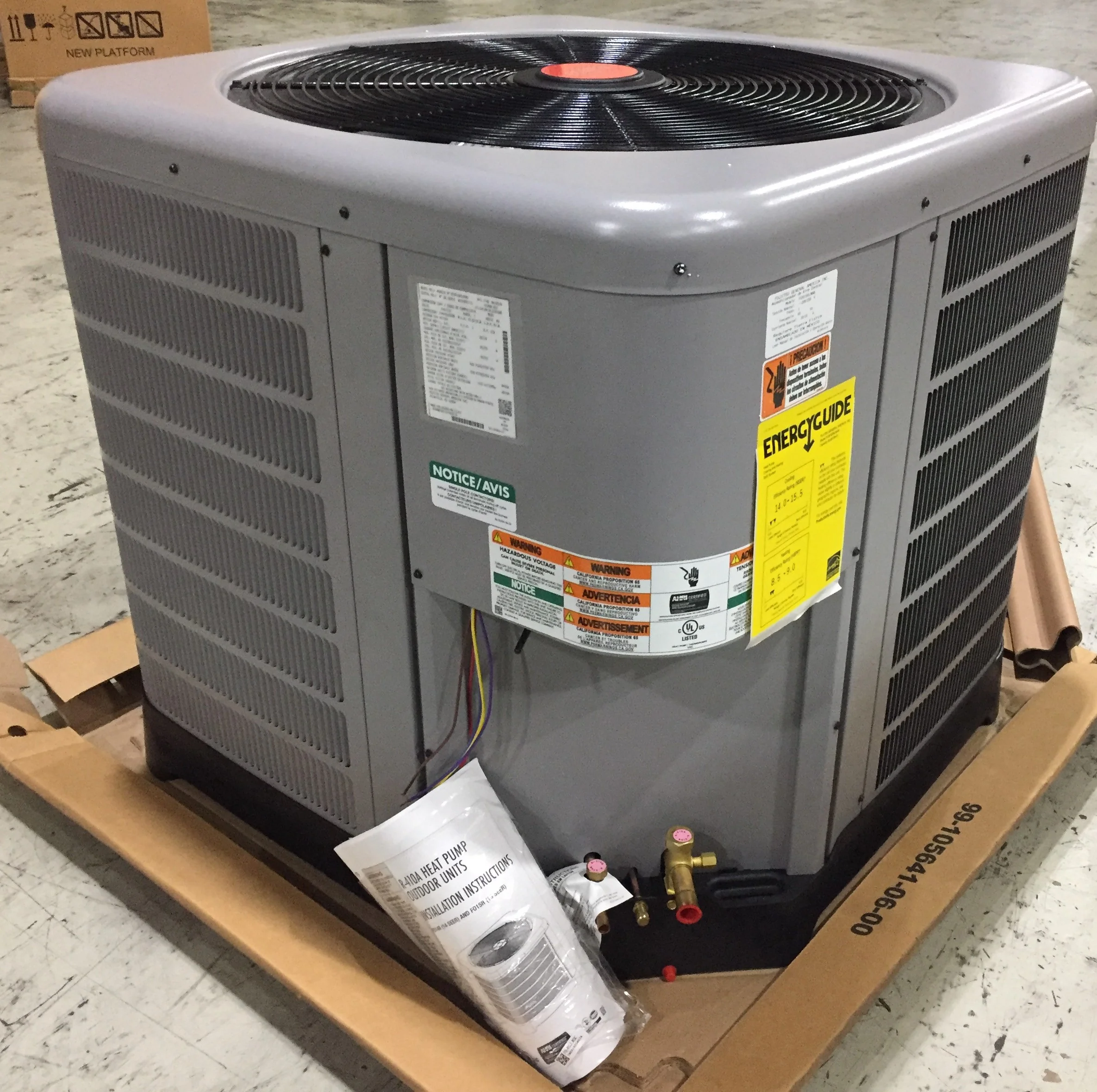 2.5 Ton Split-System Heat Pump 208-230/60/1 R410A 15 Seer - Image 3