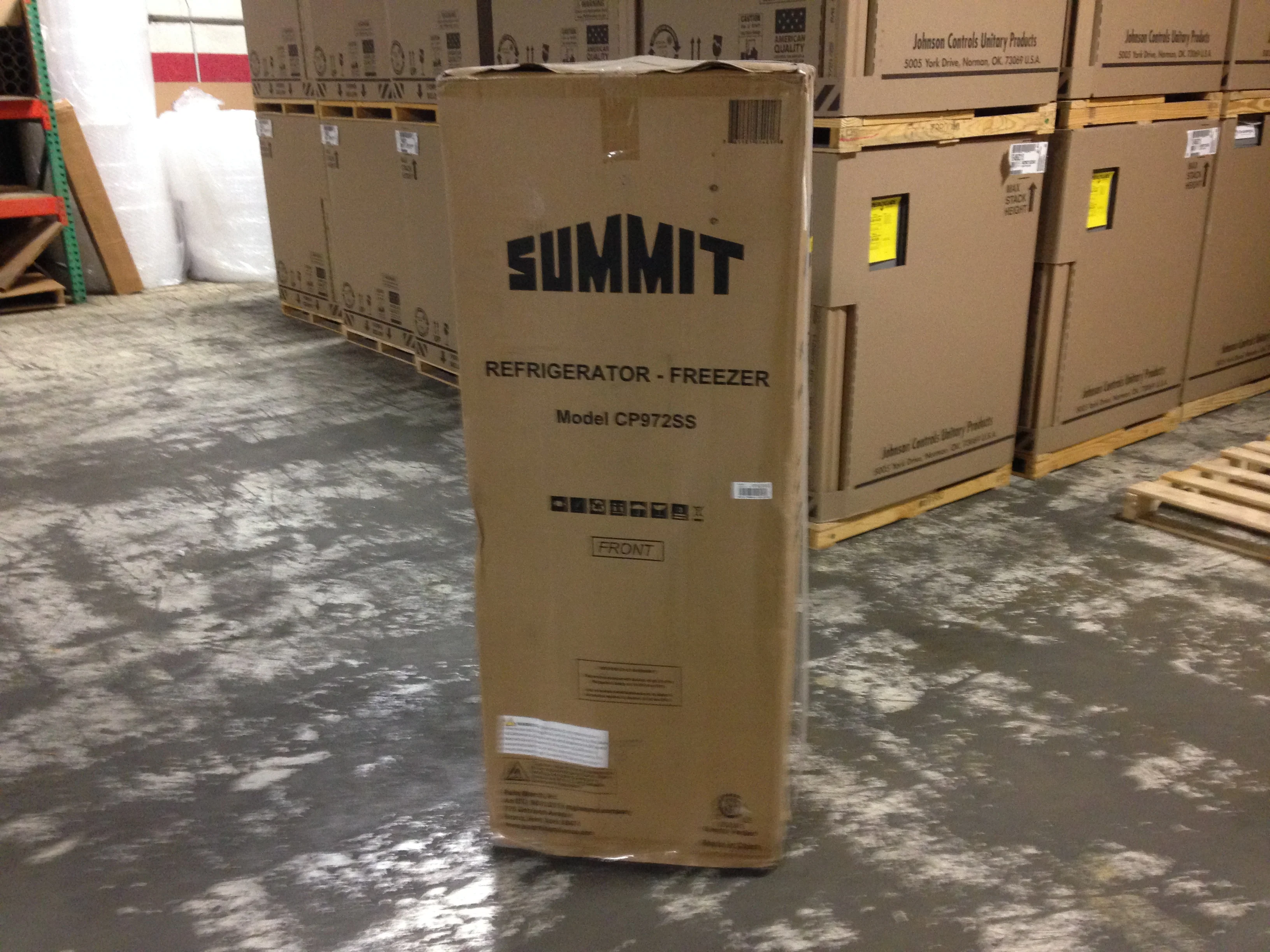 22" WIDE STAINLESS STEEL REFRIGERATOR-FREEZER, 115/60/1 - Image 9