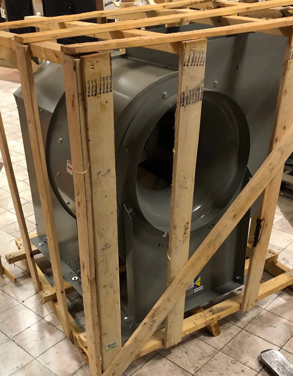 22-1/4 Belt Driven Backward Incline Utility Exhaust Blower/Less Drive Package"