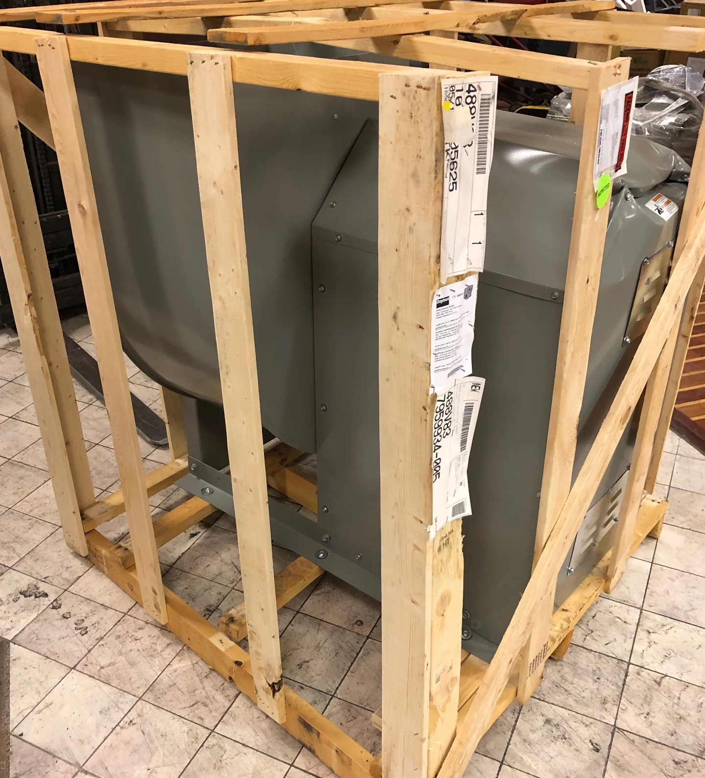 22-1/4 Belt Driven Backward Incline Utility Exhaust Blower/Less Drive Package" - Image 3