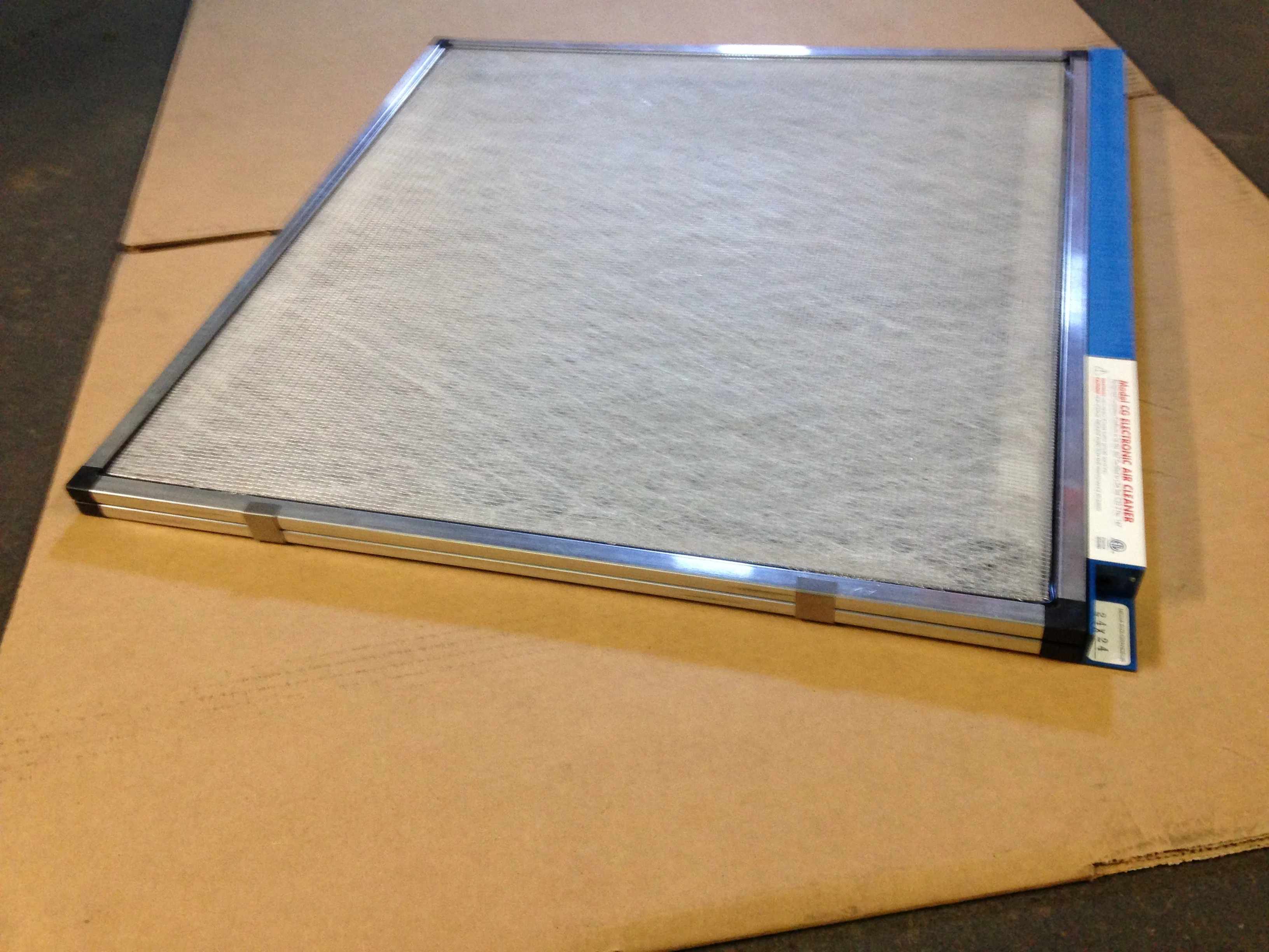 24" X 24" Air Cleaner, 24VAC/60 - Image 2