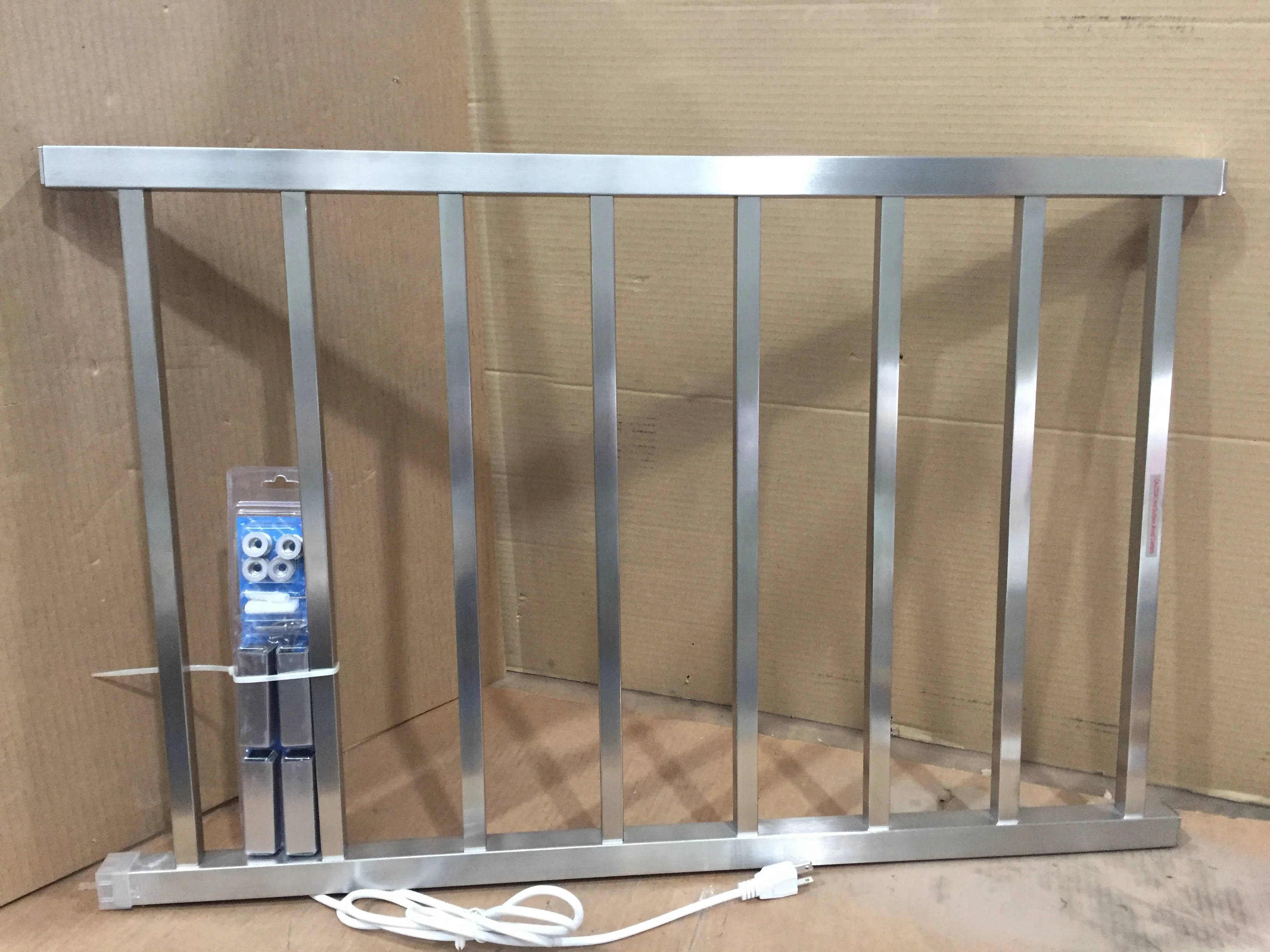 24 Bell Stainless Steel Wall Mounted Towel Warmer; Brushed Nickel