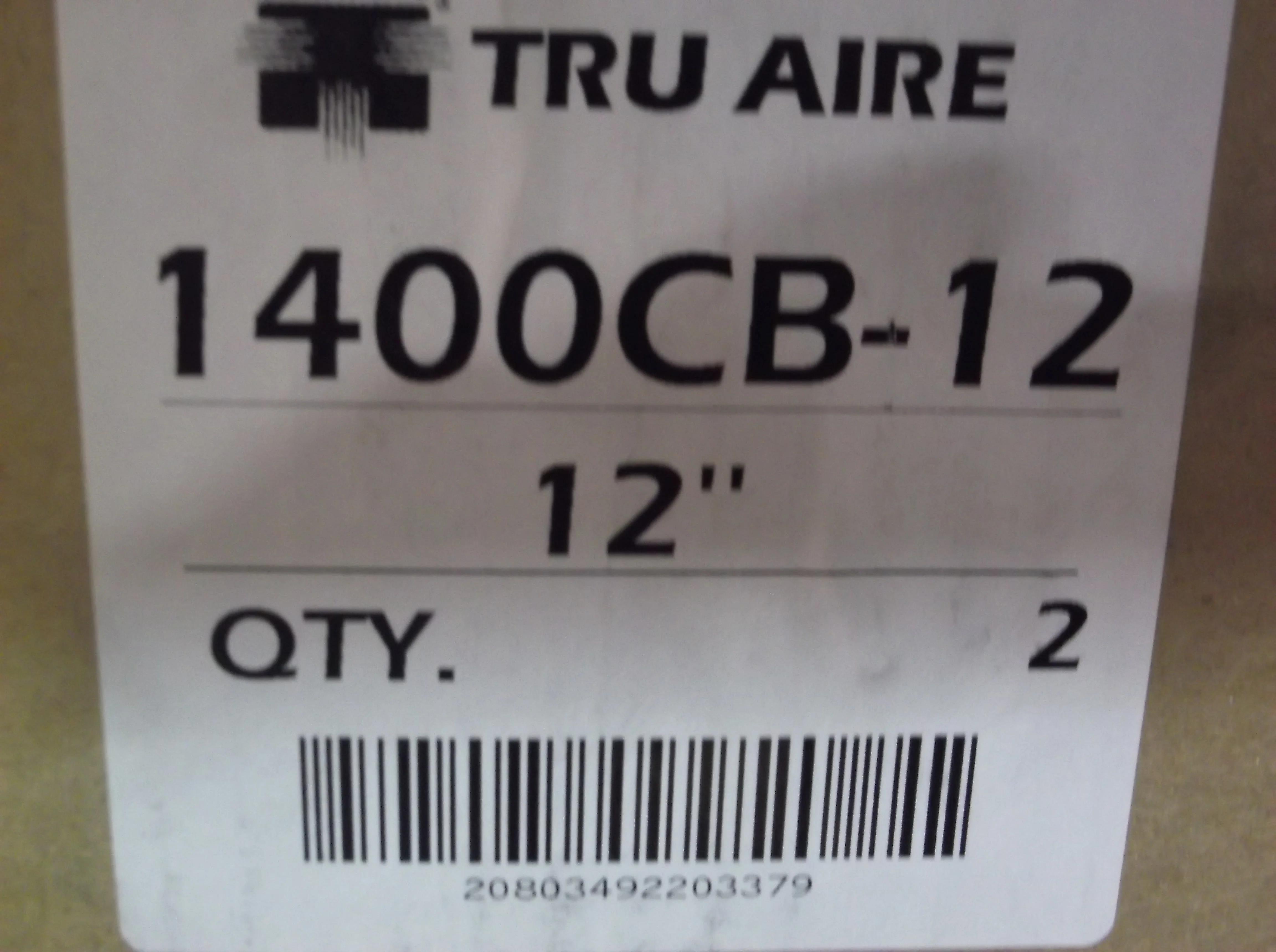 24" T-BAR PERFORATED SUPPLY DIFFUSER, CURVED BLADE 12" COLLAR - Image 3