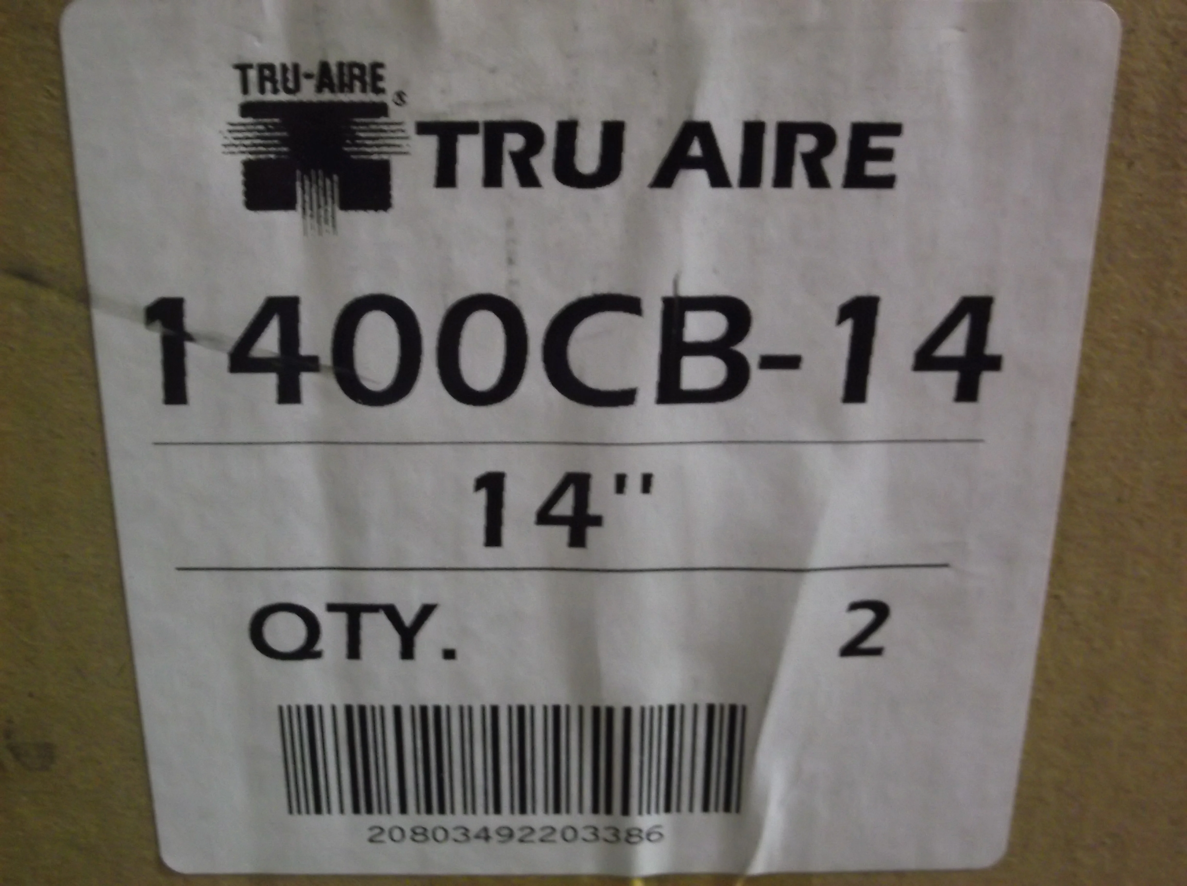 24" T-BAR PERFORATED SUPPLY DIFFUSER, CURVED BLADE 14" COLLAR - Image 4