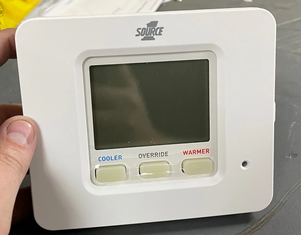 24 VAC LX Series 4 Heat/2 Cool Heat/Cool/Heat Pump Commercial Digital Thermostat w/Humidity Control - Image 2