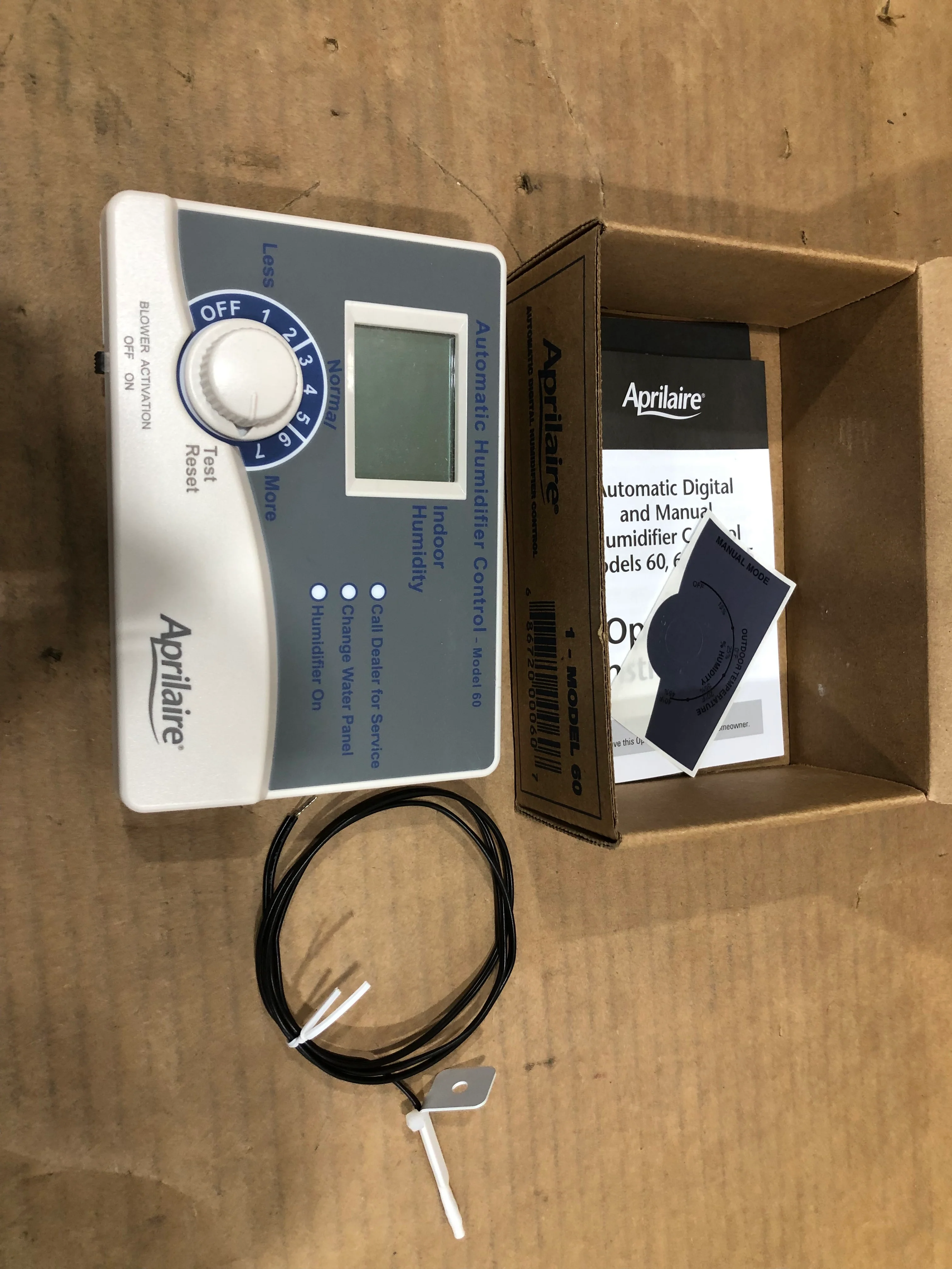 24 VOLT AUTOMATIC DIGITAL HUMIDIFIER CONTROL FOR USE WITH APRILAIRE EVAPORATIVE HUMIDIFIERS