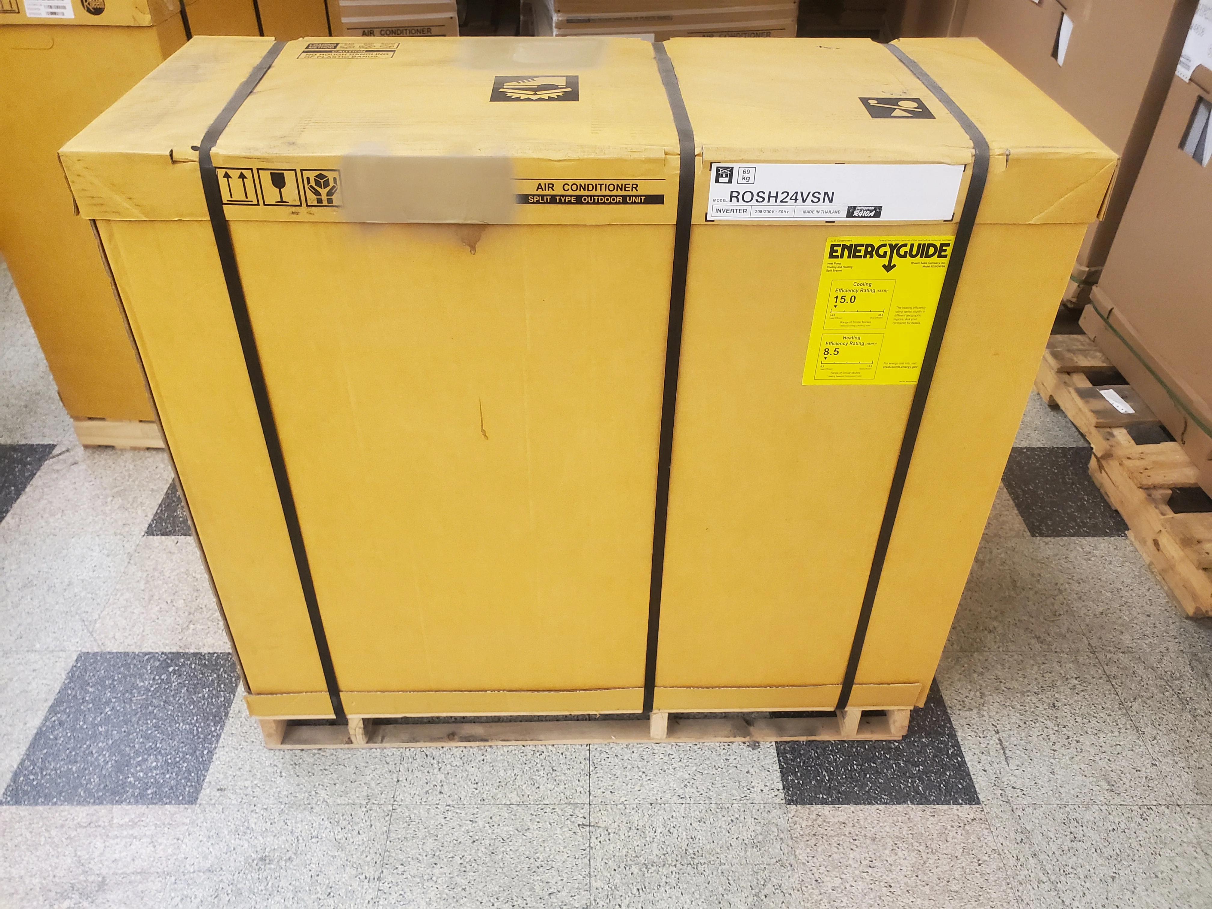 24,000 BTU Classic Series Single-Zone Inverter Outdoor Mini-Split Heat Pump Unit - Image 7