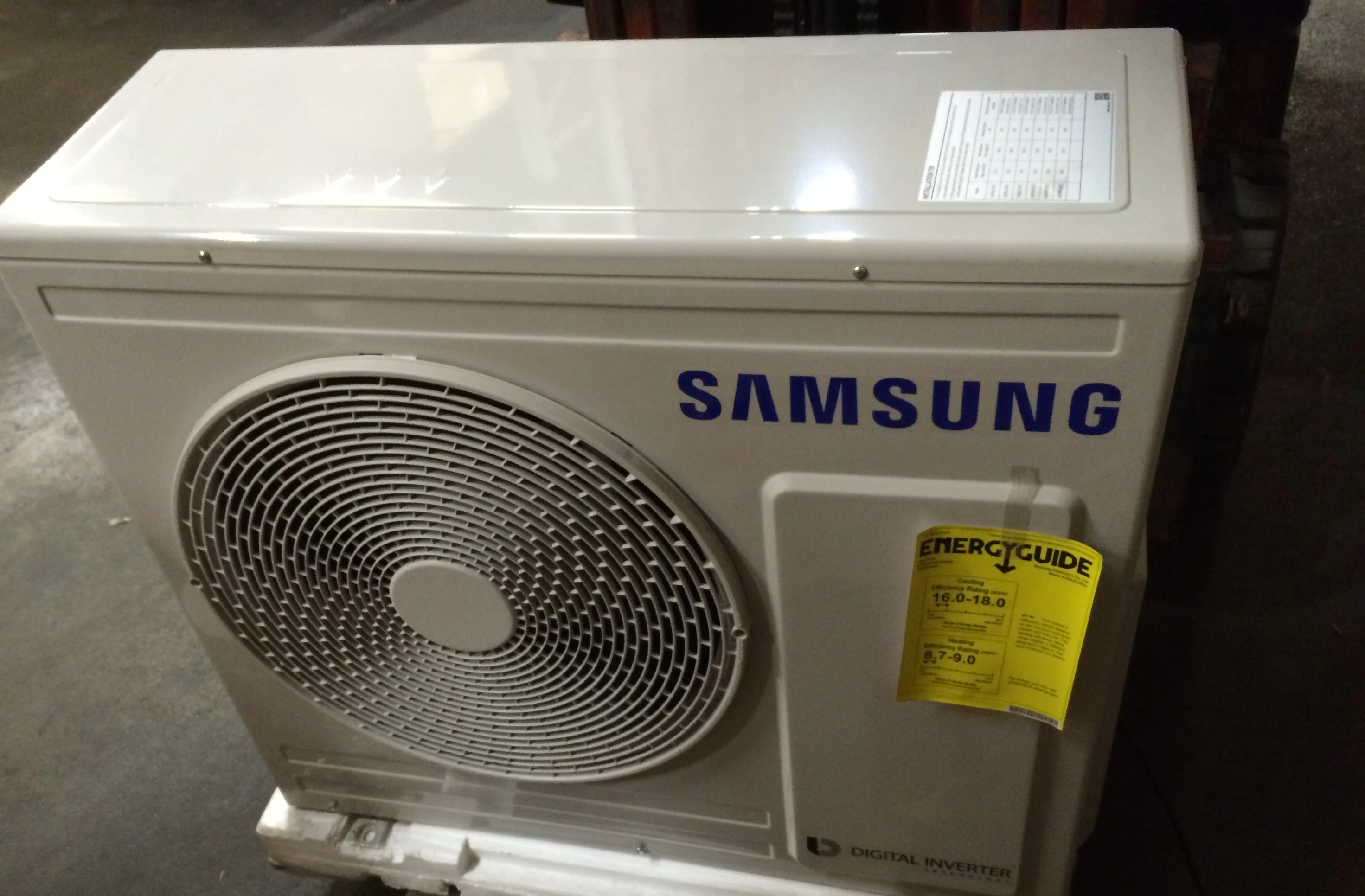 24,000 Btu Digital Inverter Outdoor Mini-Split Heat Pump Unit, 18 Seer 208-230/60/1 R-410A - Image 6
