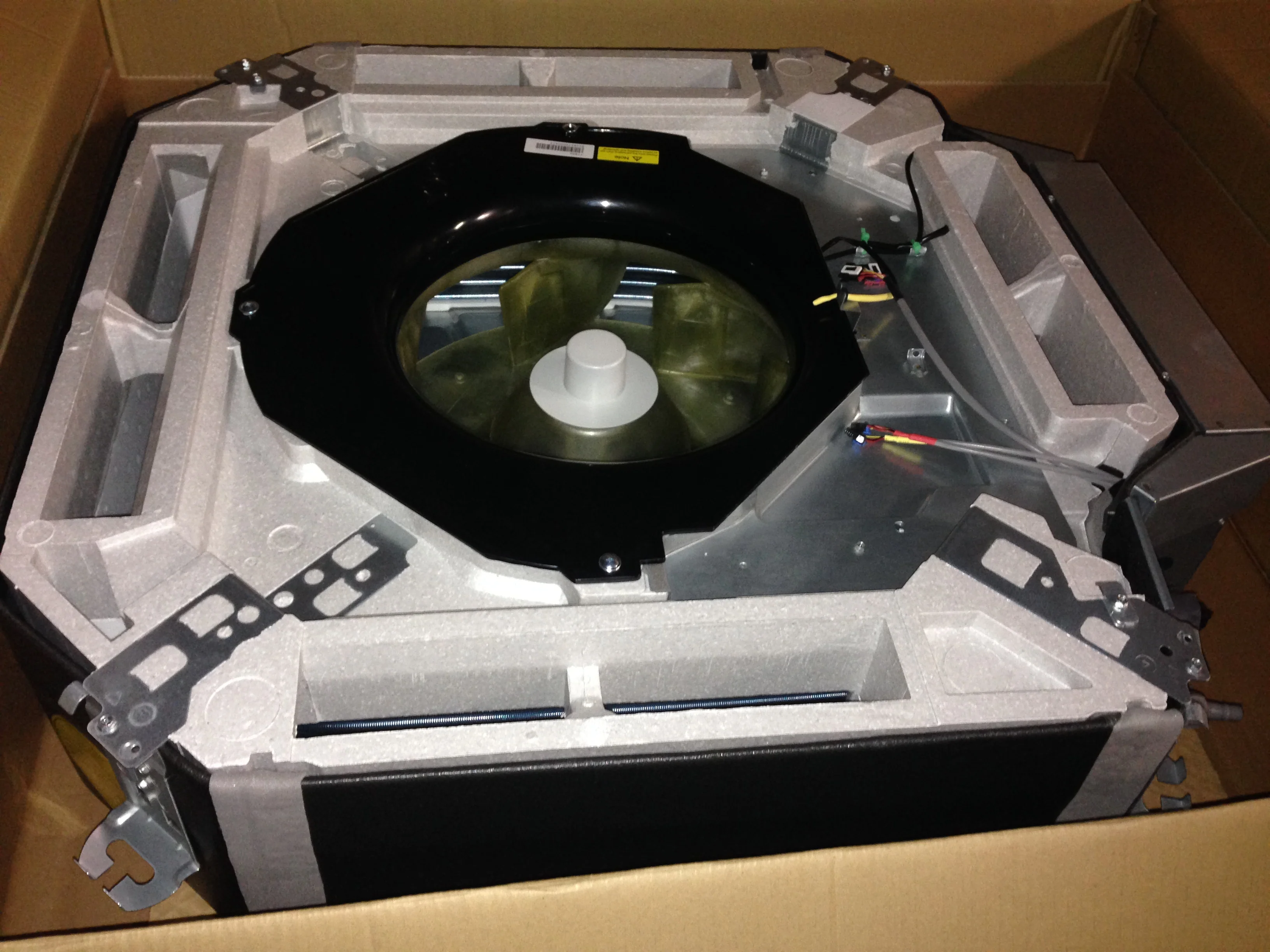 24,000 BTU R Series Indoor Mini Split Cassette Air Conditioner - Image 2