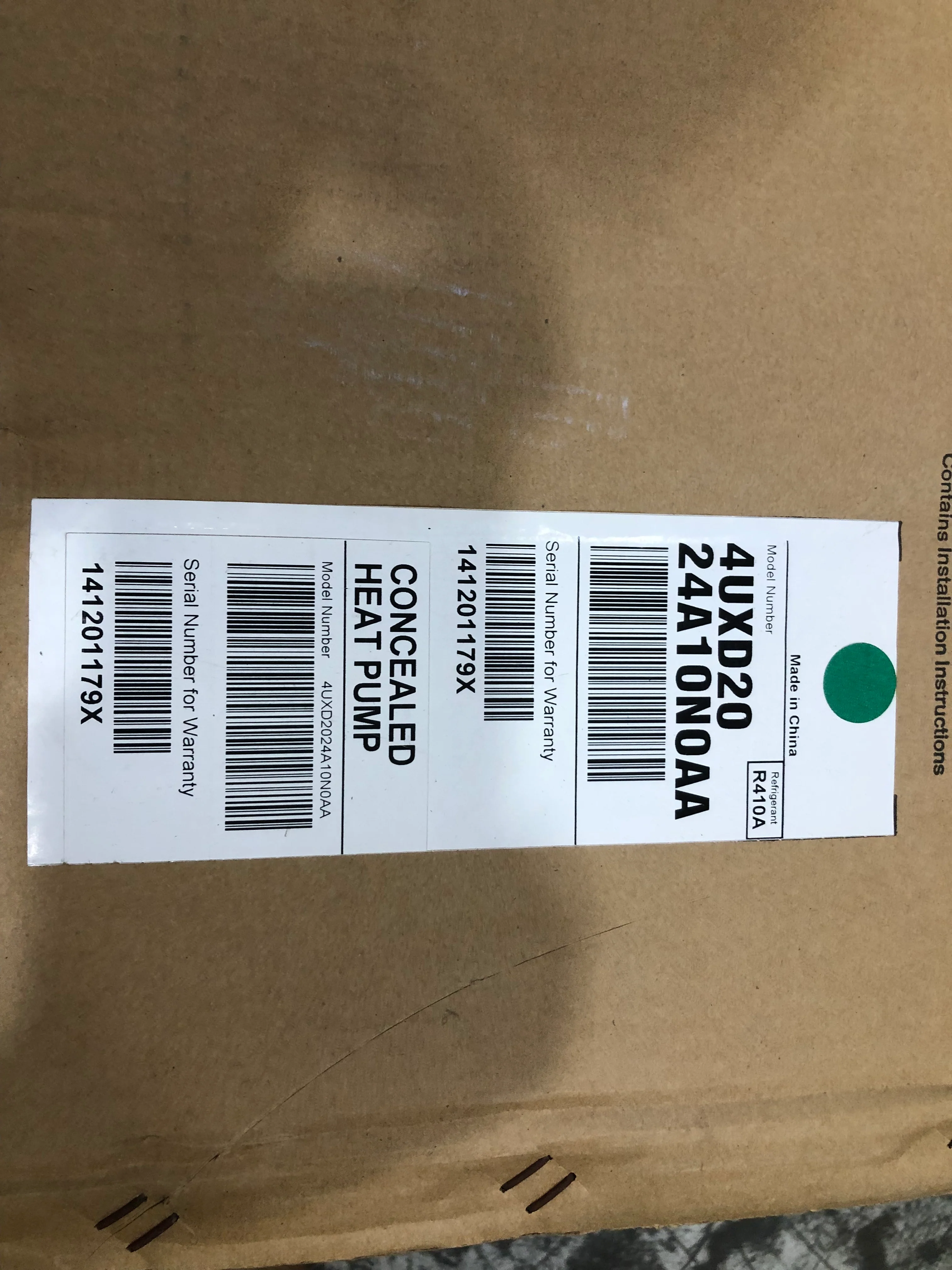 24,000 Btu Single Zone Concealed Mini Split Heat Pump Set 208-230/60/1 16 Seer R-410A - Image 4
