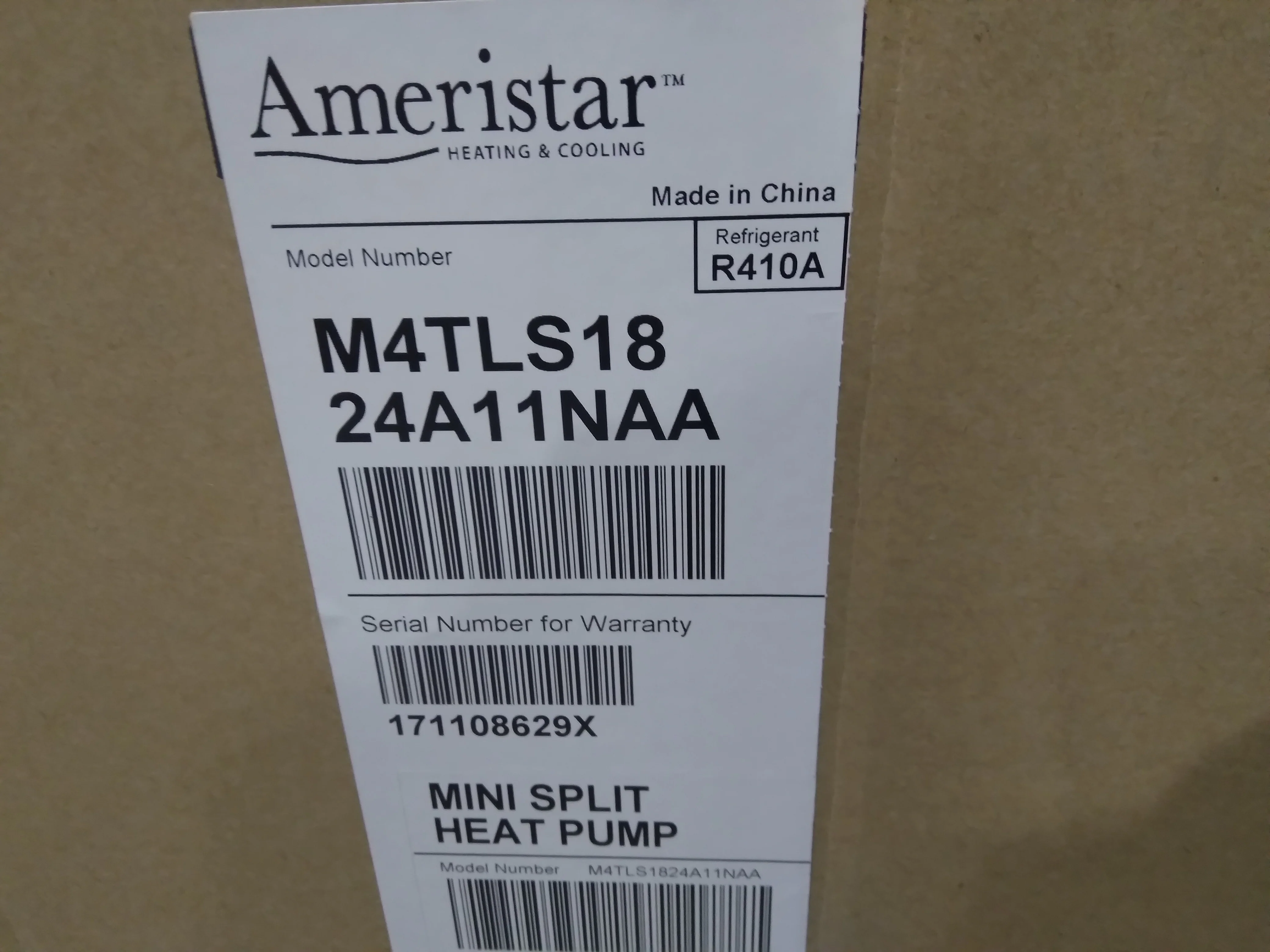 24,000 BTU Single Zone Inverter Outdoor Mini-Split Heat Pump Unit, 18 Seer, 208-230/60/1 R-410A - Image 7