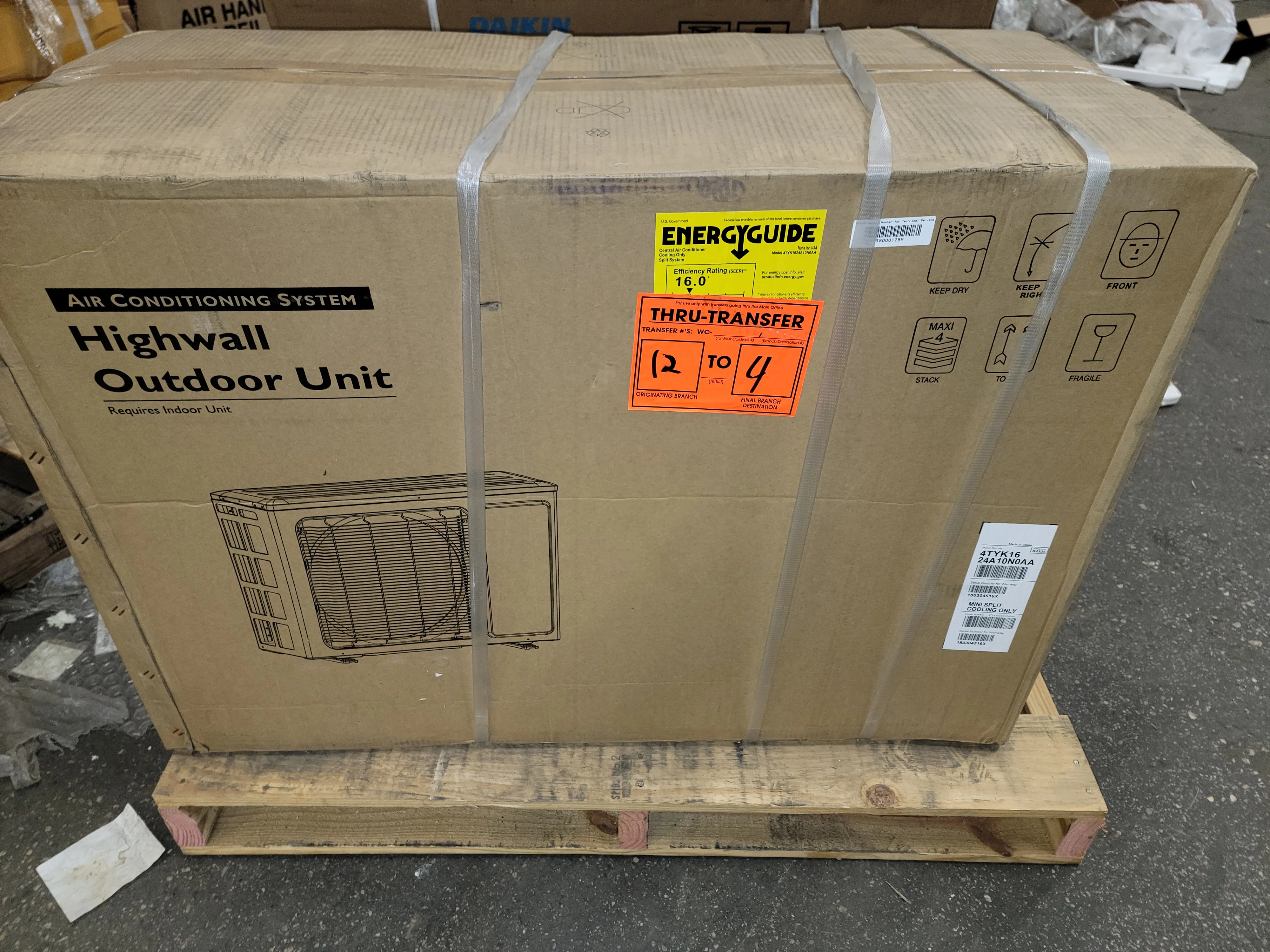 24,000 Btu Single-Zone Outdoor Mini-Split Inverter Air Conditioner, 16 Seer 208-230/60/1 R-410A - Image 6