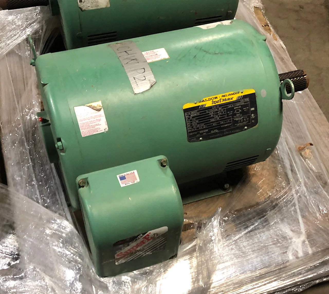 25 HP "SUPER-E" REVERSIBLE ELECTRIC MOTOR, 230-460/60/3 RPM:1770/1 SPEED - Image 2