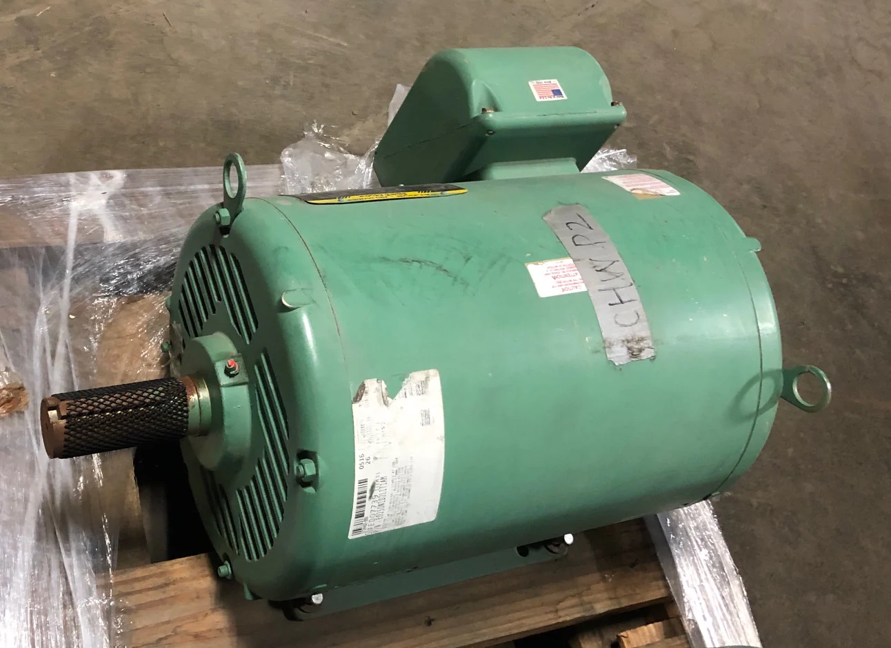 25 HP "SUPER-E" REVERSIBLE ELECTRIC MOTOR, 230-460/60/3 RPM:1770/1 SPEED - Image 3