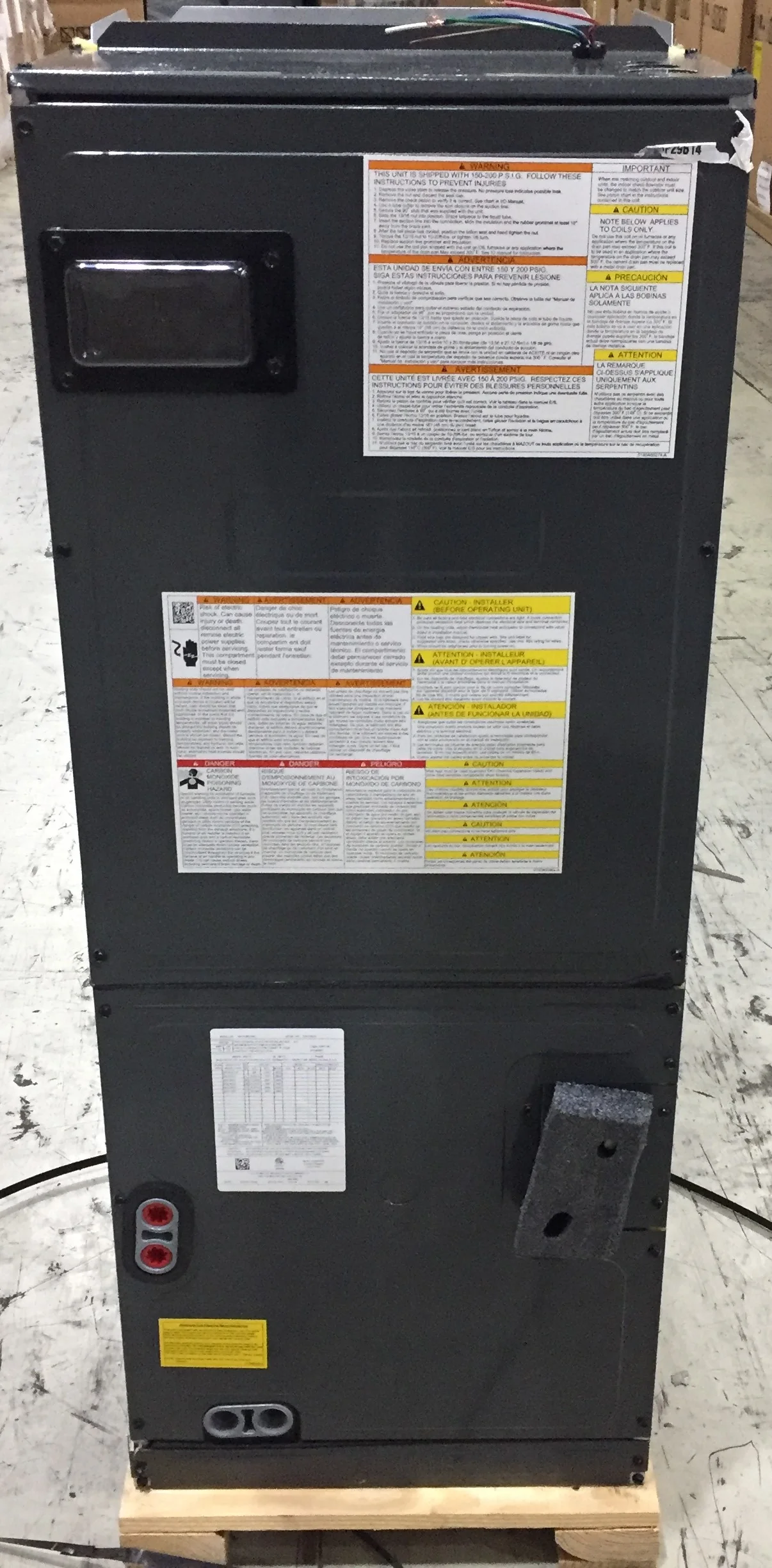 2.5 TON AC/HP PSC AIR HANDLER 208/240/60/1 R-410A CFM 1000 - Image 2