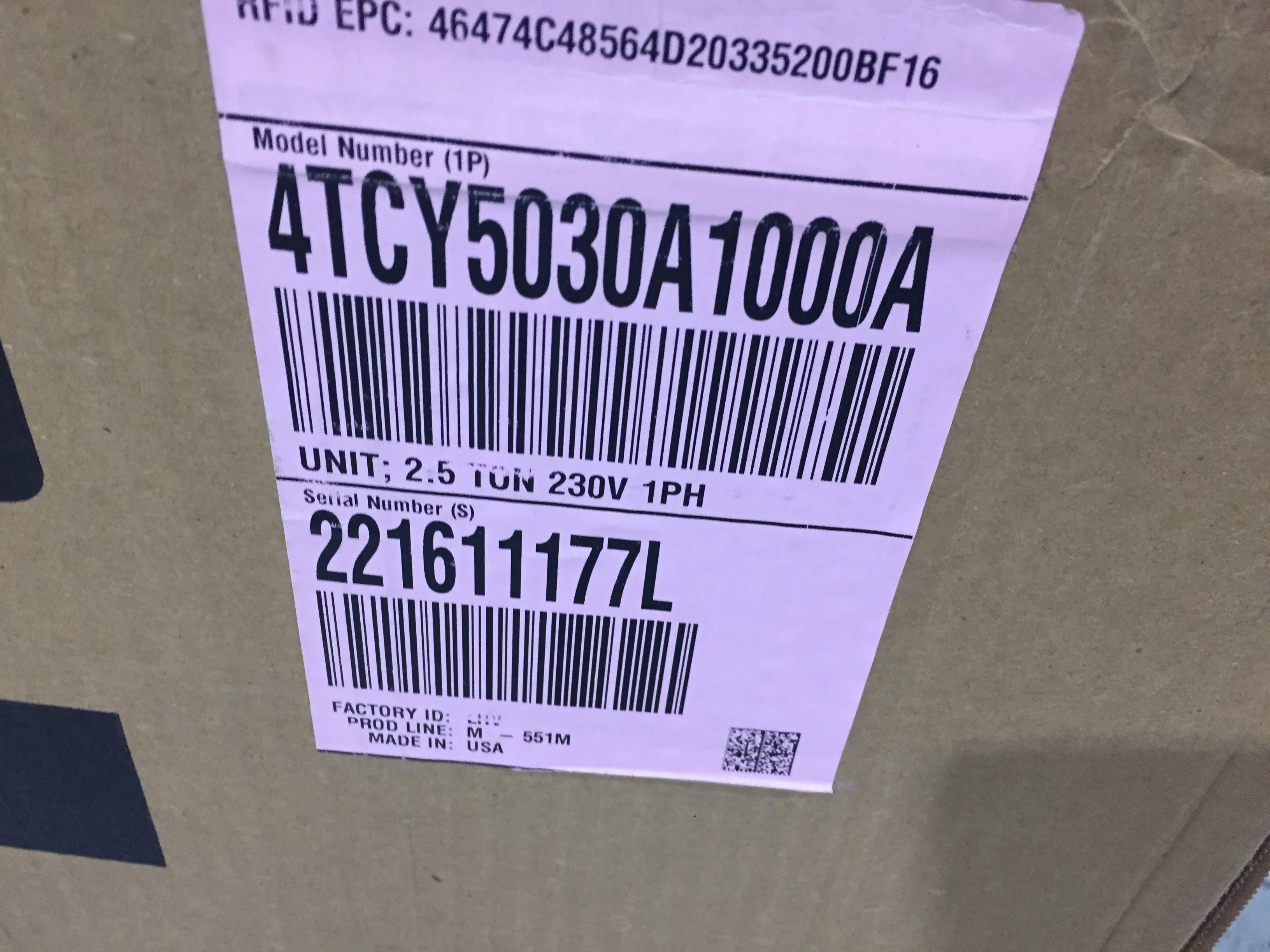 2.5 TON CONVERTIBLE PACKAGED AIR CONDITIONING UNIT, 15 SEER, 208-230/60/1, R410A - Image 8