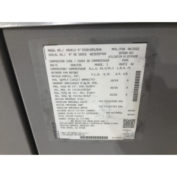 2.5 Ton Heat Pump And 3 Ton Air Handler With 8 KW Heat, 208-230/60/1 - Image 4