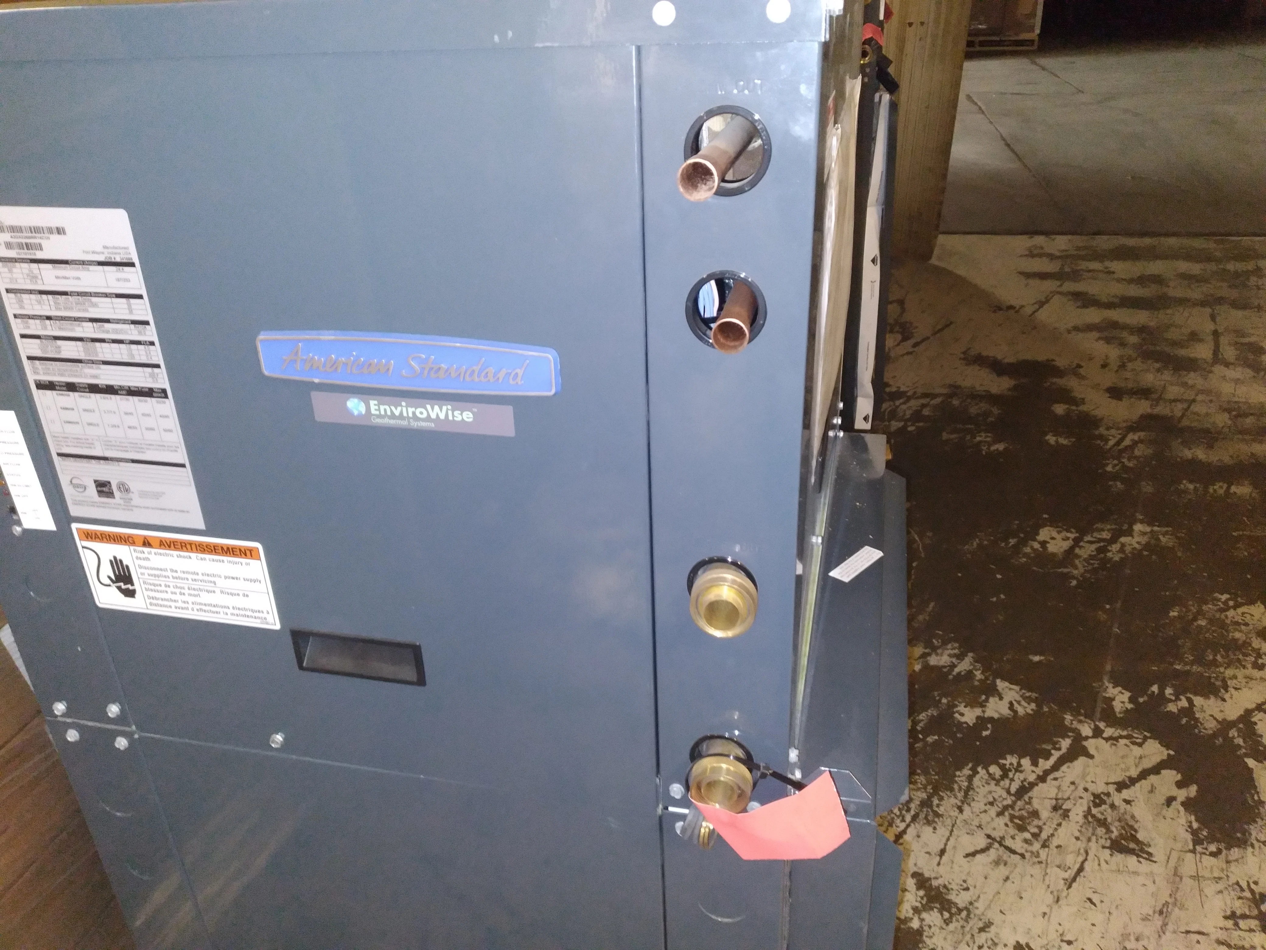 26,000 Btu 2 Stage ECM Geothermal/Water Source Heat Pump, 22.3 Eer, 208-230/60/1 R-410A - Image 3