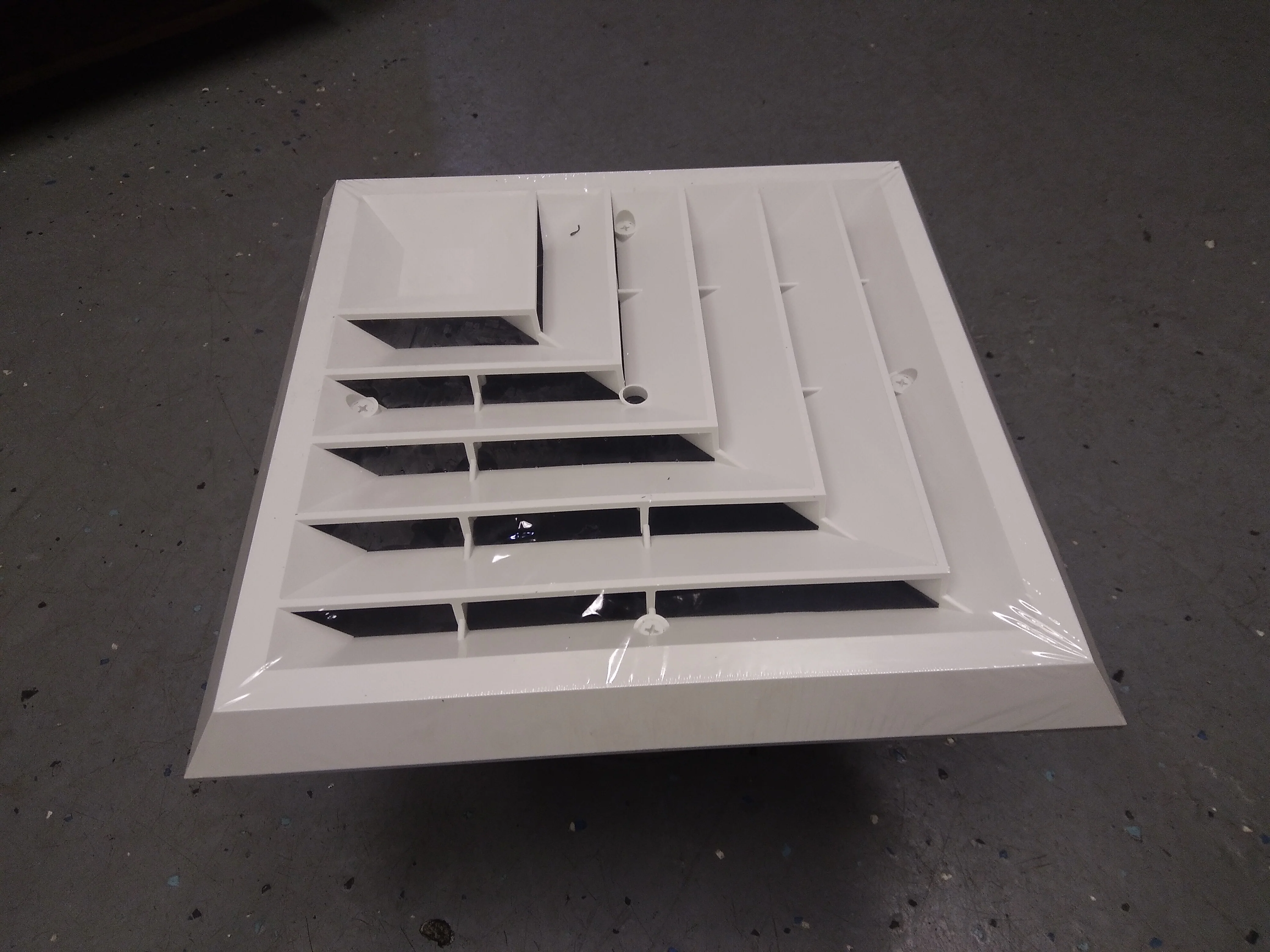 2-Way Grille Damper Box For 6"-8" Ducting