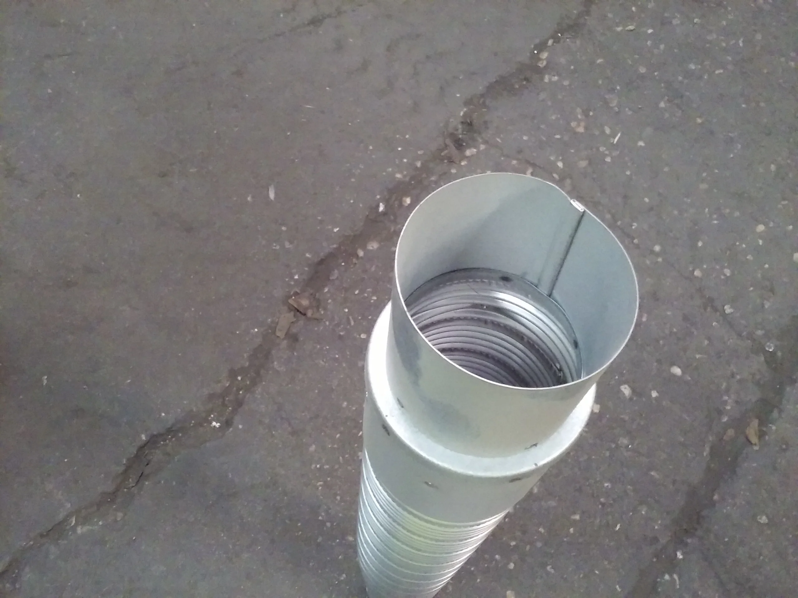 3 x 36" B-Vent Gas Singlewall Connector" - Image 2