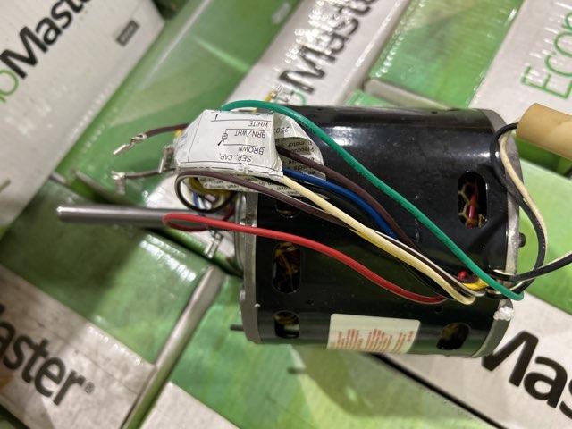 3/4-1/5 HP Blower Motor 115/60/1 1075 Rpm 4 Speed - Image 3