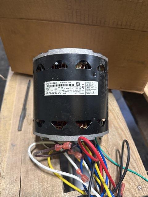 3/4 HP Blower Motor 115/60/1 1110 Rpm 4 Speed - Image 2