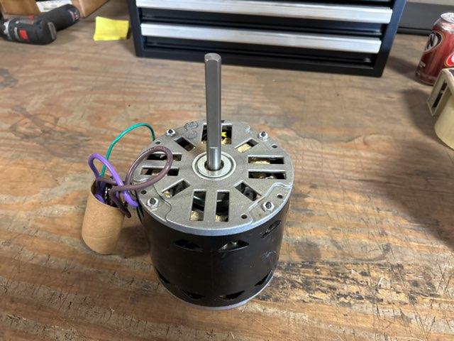 3/4 HP Fan Motor 208-230/60/1 1050 Rpm 1 Speed 5 Amps - Image 2