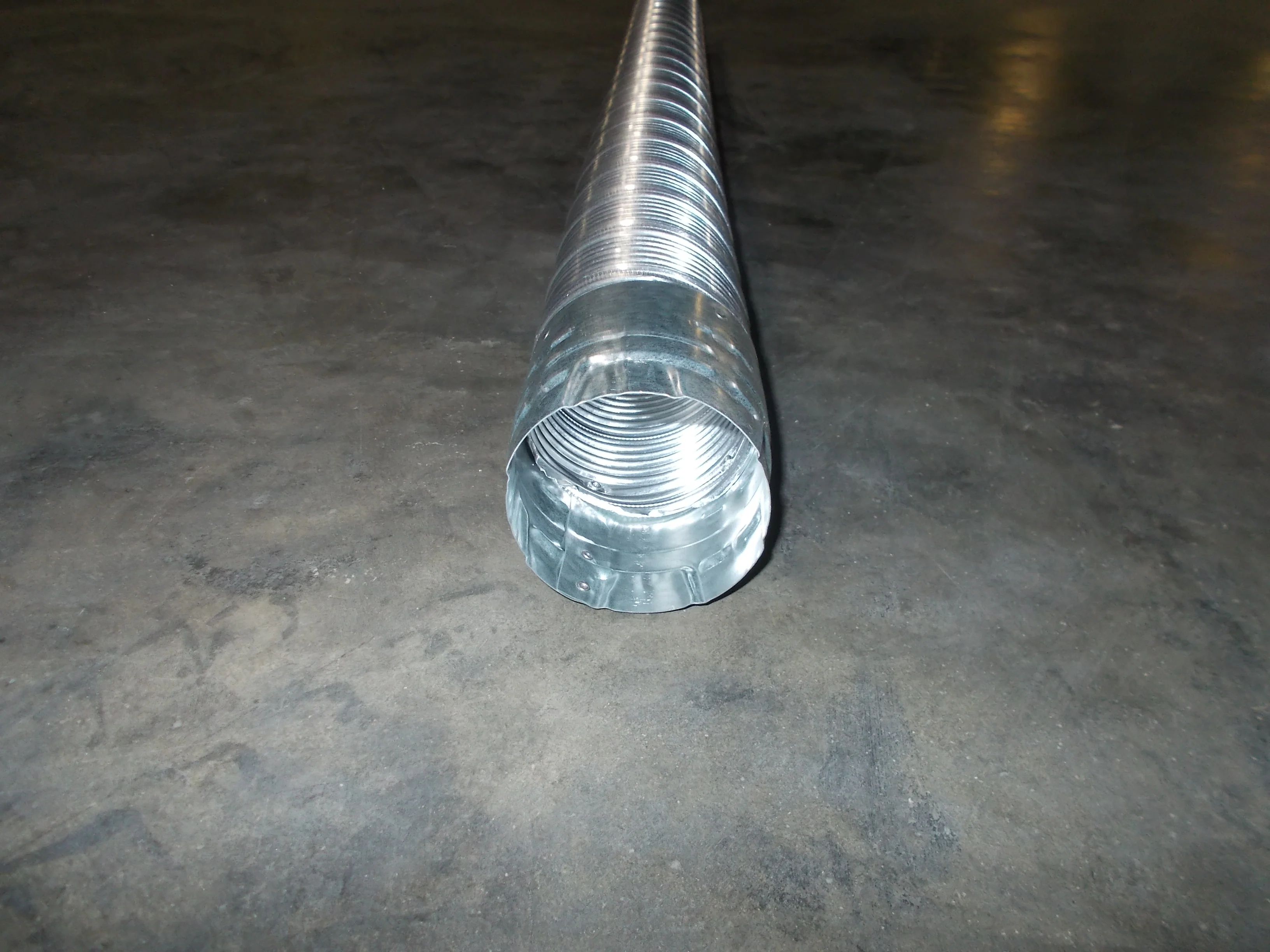 3" X 48" TYPE B GAS VENT SINGLE WALL CONNECTOR PIPE - Image 2