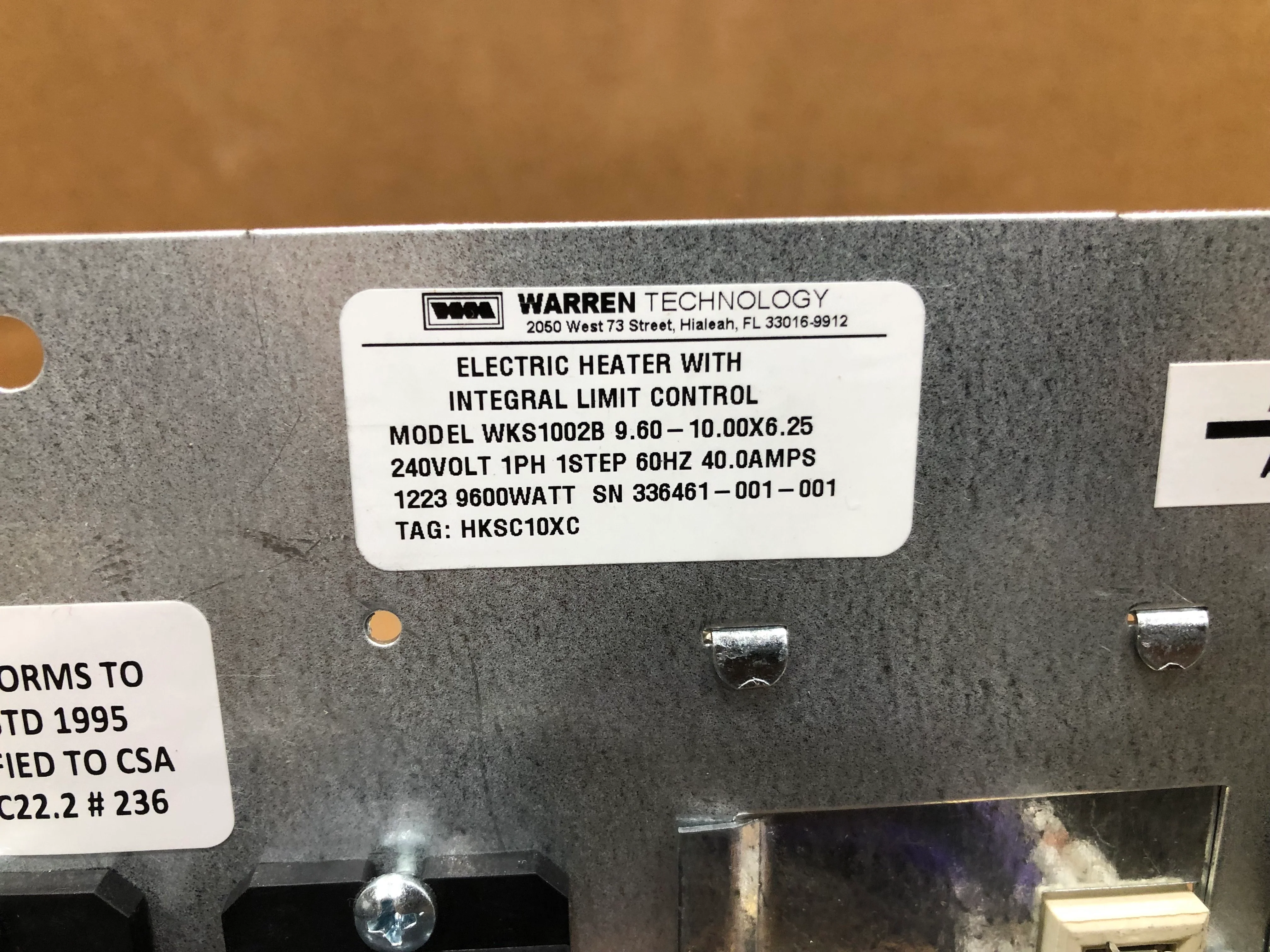 3.5 Ton 1-Stg SS AC R410A 13.4 SEER2 with 3.5 Ton Multi ECM Air Handler with 10 kW Electric Heat Kit - Image 5